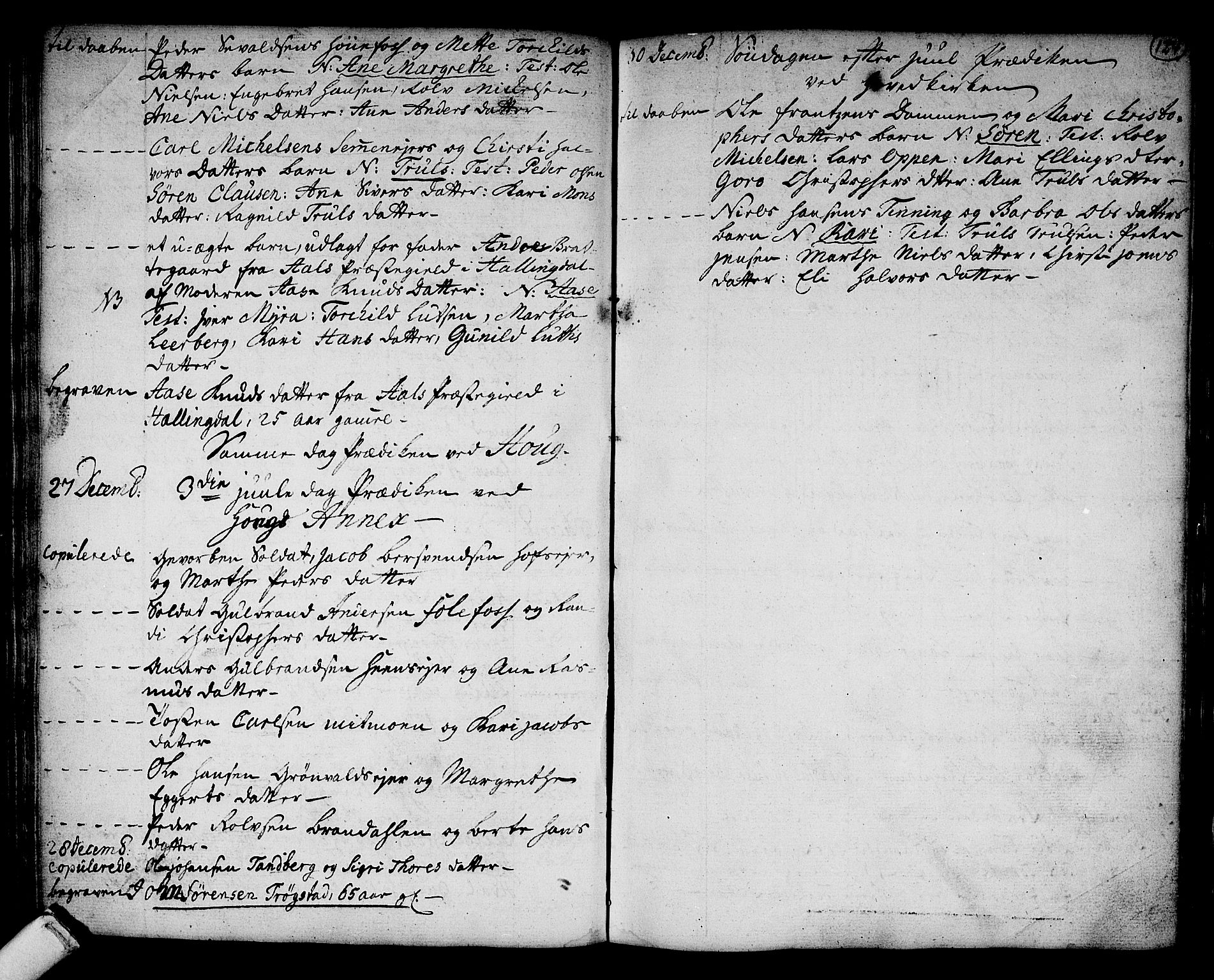 Norderhov kirkebøker, SAKO/A-237/F/Fa/L0004: Parish register (official) no. 4, 1758-1774, p. 124
