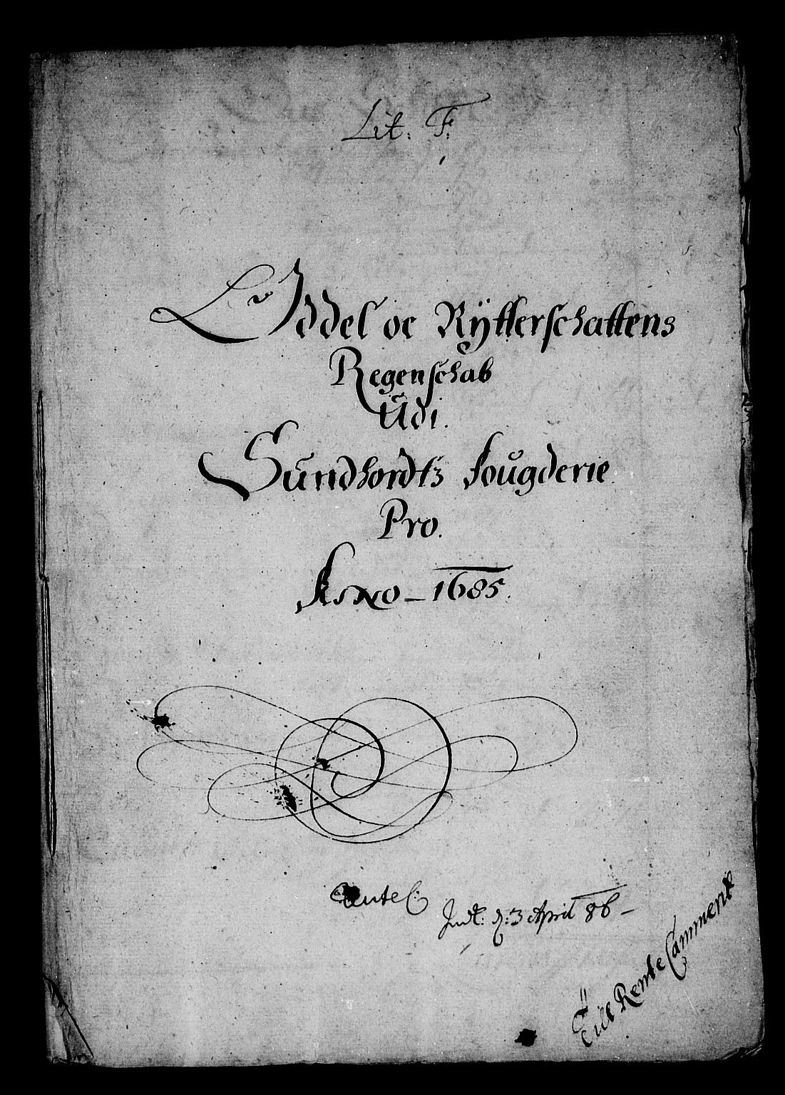 Rentekammeret inntil 1814, Reviderte regnskaper, Stiftamtstueregnskaper, Bergen stiftamt, AV/RA-EA-6043/R/Rc/L0076: Bergen stiftamt, 1683-1685