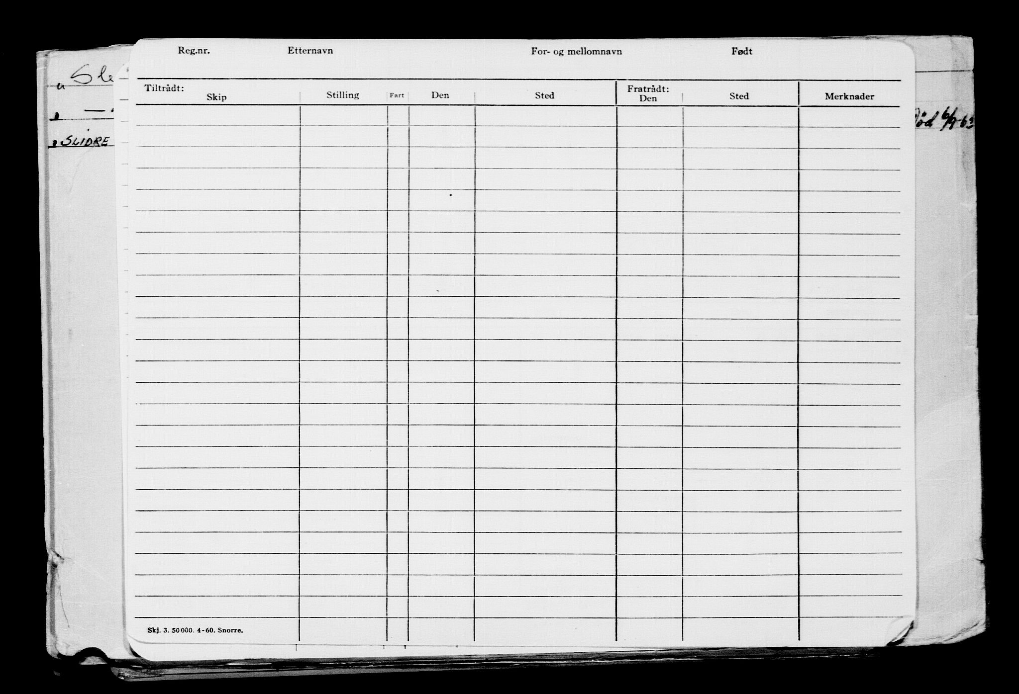 Direktoratet for sjømenn, AV/RA-S-3545/G/Gb/L0069: Hovedkort, 1907, p. 664