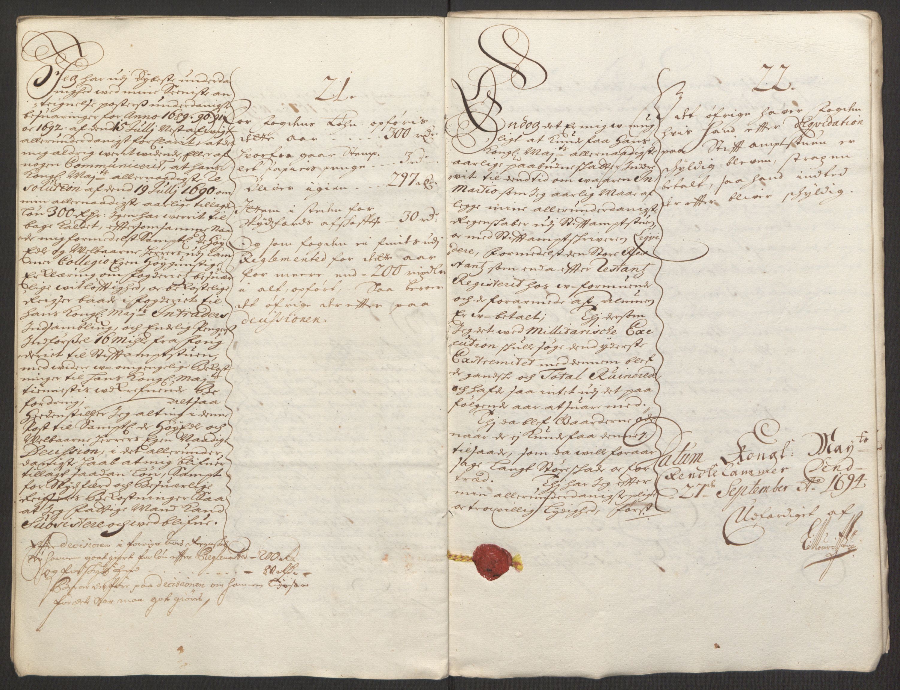 Rentekammeret inntil 1814, Reviderte regnskaper, Fogderegnskap, AV/RA-EA-4092/R16/L1034: Fogderegnskap Hedmark, 1693, p. 245