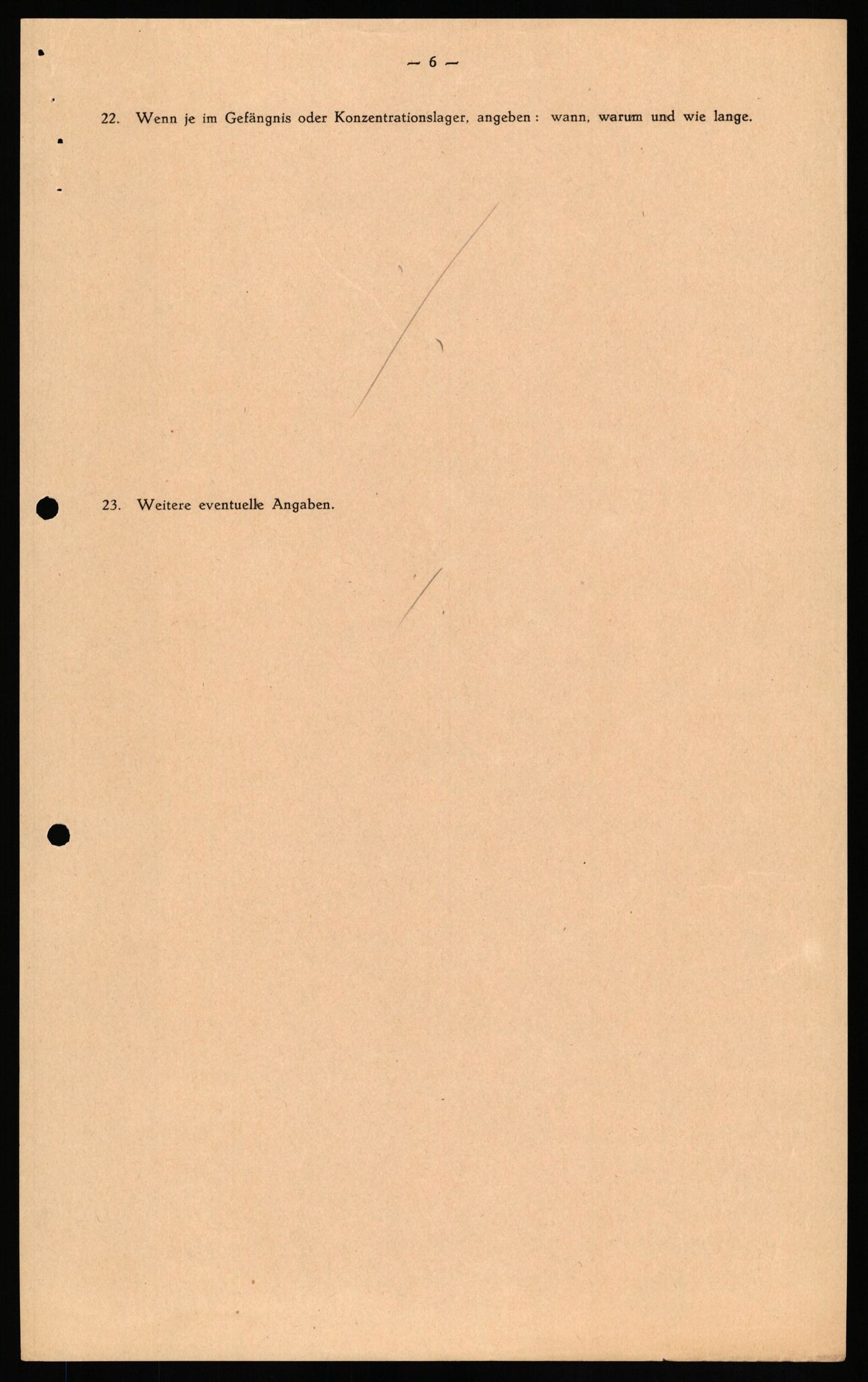 Forsvaret, Forsvarets overkommando II, AV/RA-RAFA-3915/D/Db/L0037: CI Questionaires. Tyske okkupasjonsstyrker i Norge. Tyskere., 1945-1946, p. 38