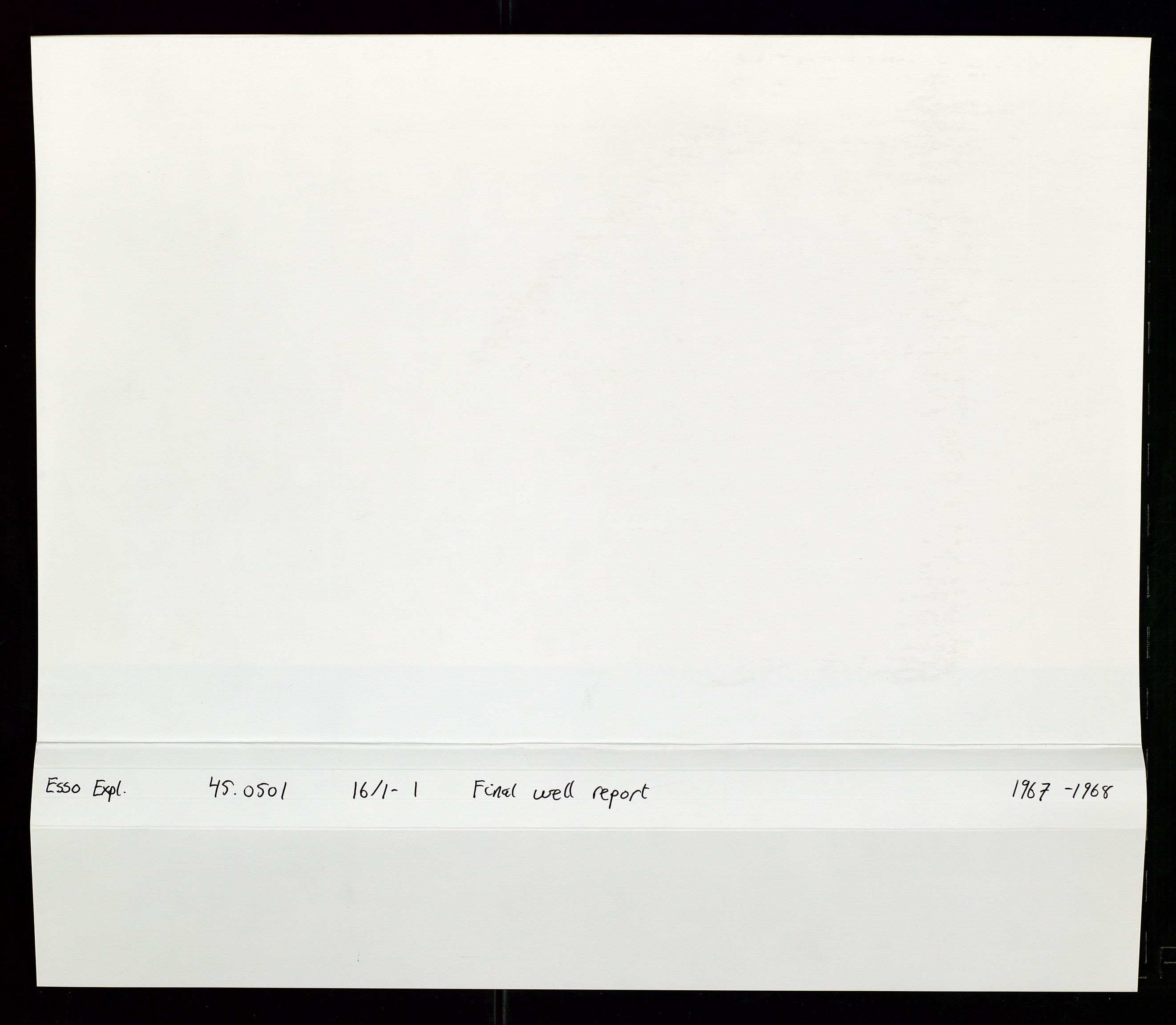 Pa 1512 - Esso Exploration and Production Norway Inc., SAST/A-101917/E/Ea/L0014: Well 16/1-1, 1967-1968, p. 2