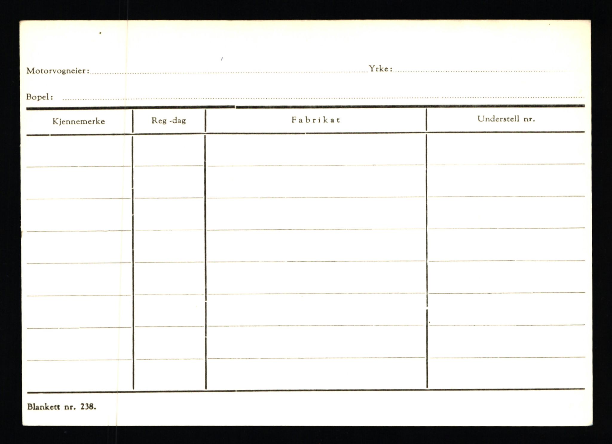 Stavanger trafikkstasjon, AV/SAST-A-101942/0/G/L0001: Registreringsnummer: 0 - 5782, 1930-1971, p. 3274