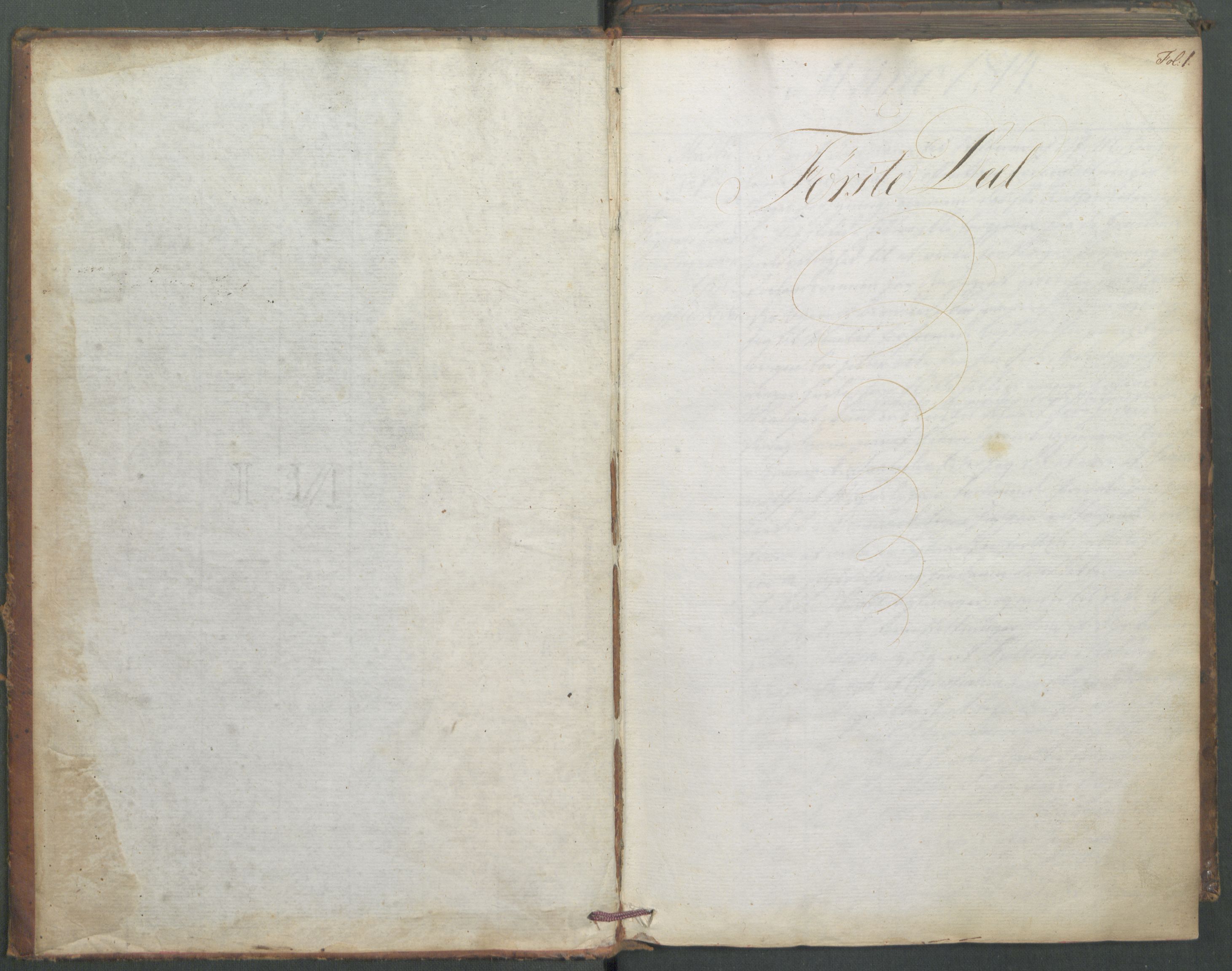 Departementene i 1814, AV/RA-S-3899/Fd/L0045: Kopibok, 1814, p. 1a