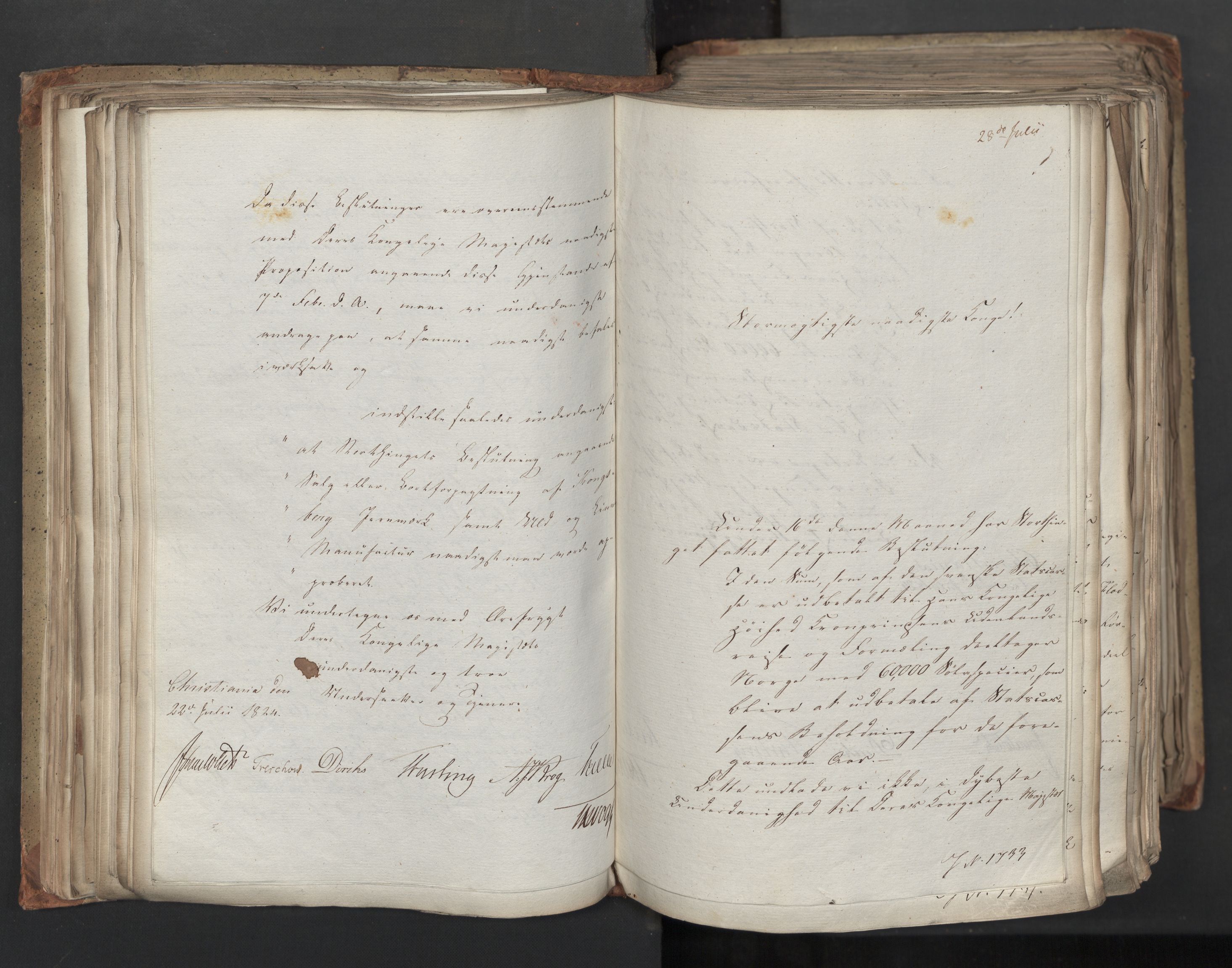 Statsrådsavdelingen i Stockholm, AV/RA-S-1003/D/Da/L0039: Regjeringsinnstillinger nr. 1661-1946, 1824, p. 177