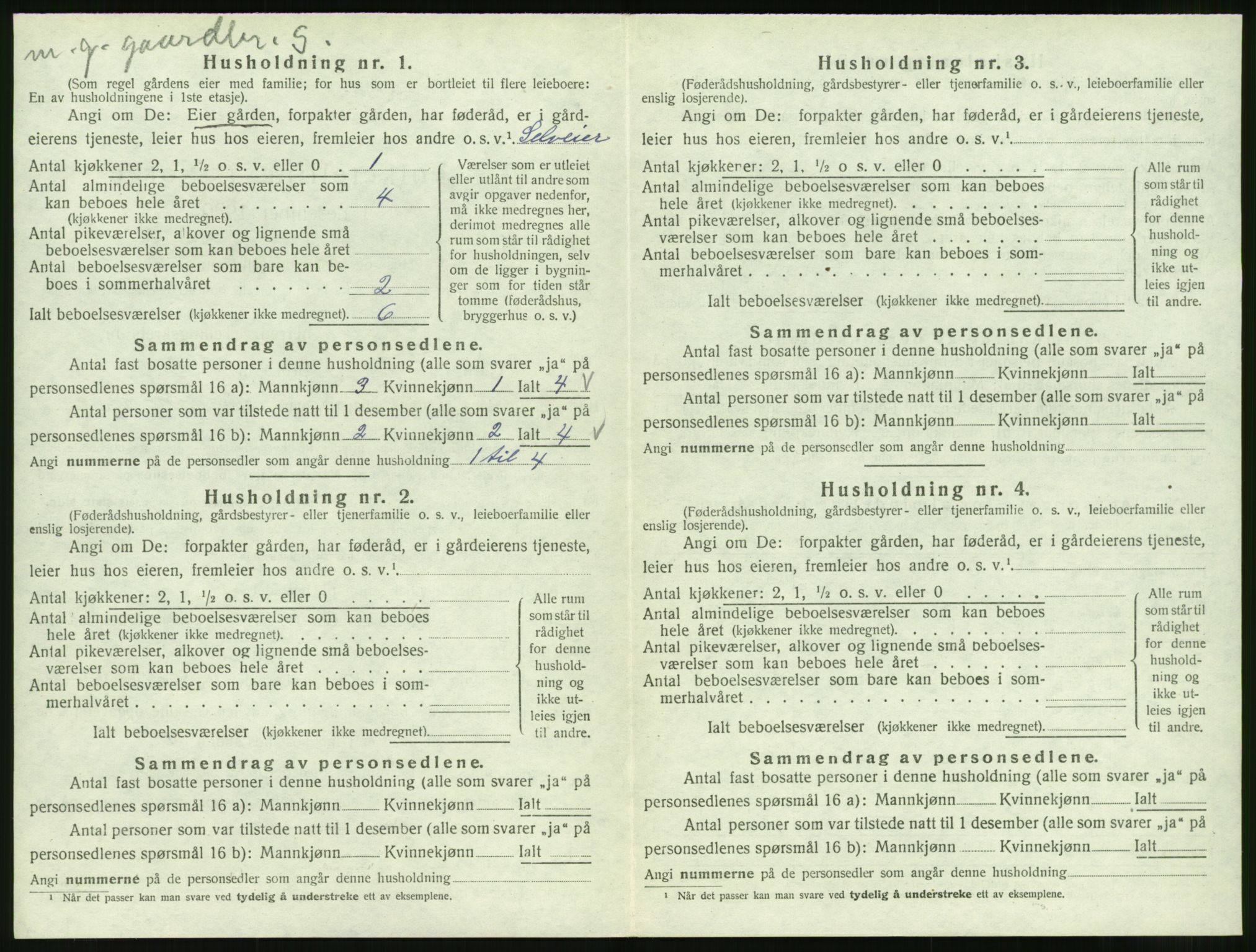 SAT, 1920 census for Skodje, 1920, p. 528