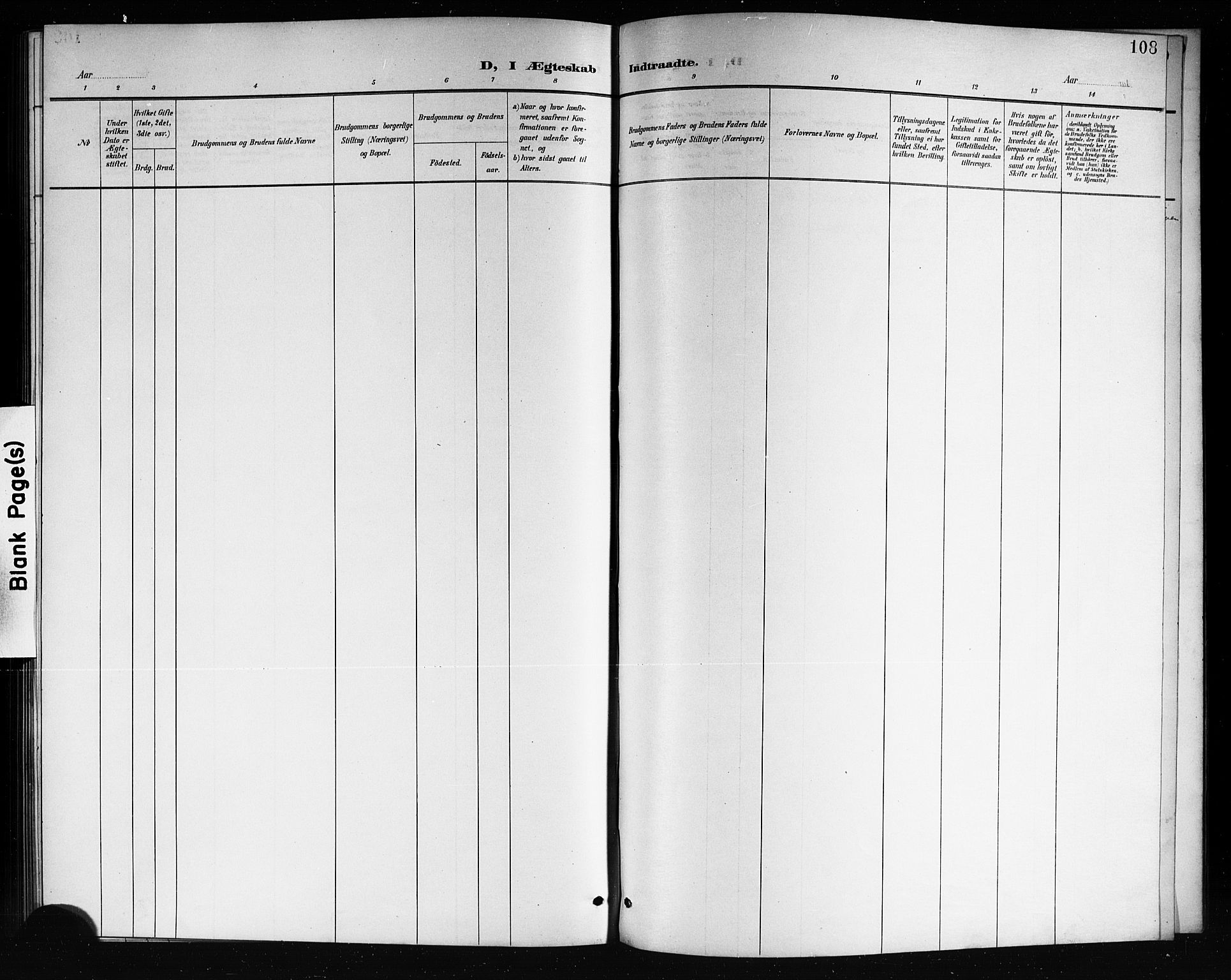 Mo kirkebøker, SAKO/A-286/G/Ga/L0002: Parish register (copy) no. I 2, 1892-1914, p. 108