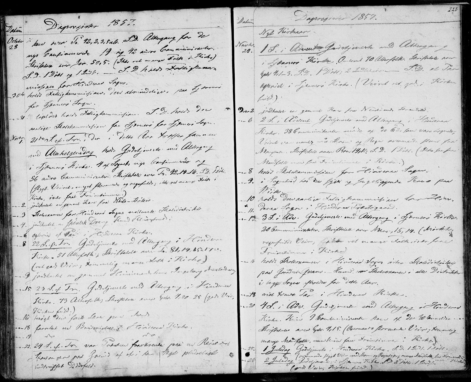 Nedstrand sokneprestkontor, AV/SAST-A-101841/01/IV: Parish register (official) no. A 8, 1839-1860, p. 228