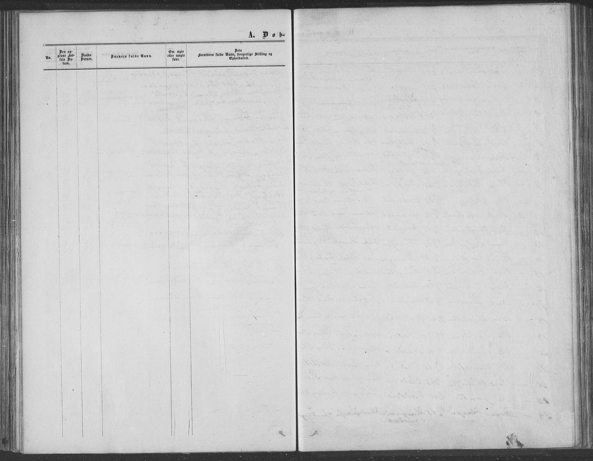 Sigdal kirkebøker, AV/SAKO-A-245/F/Fa/L0009a: Parish register (official) no. I 9A, 1860-1871, p. 205