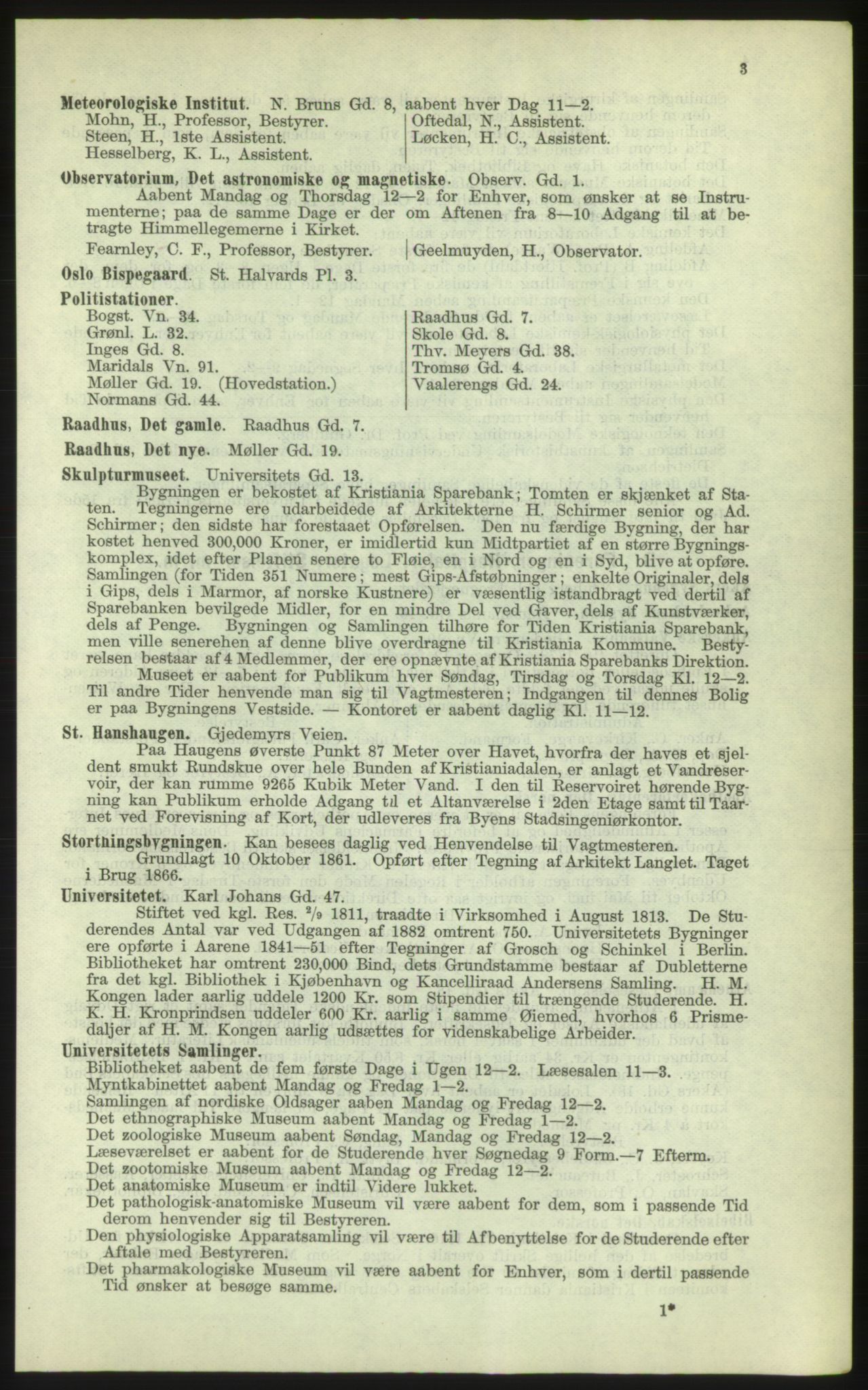 Kristiania/Oslo adressebok, PUBL/-, 1884, p. 3