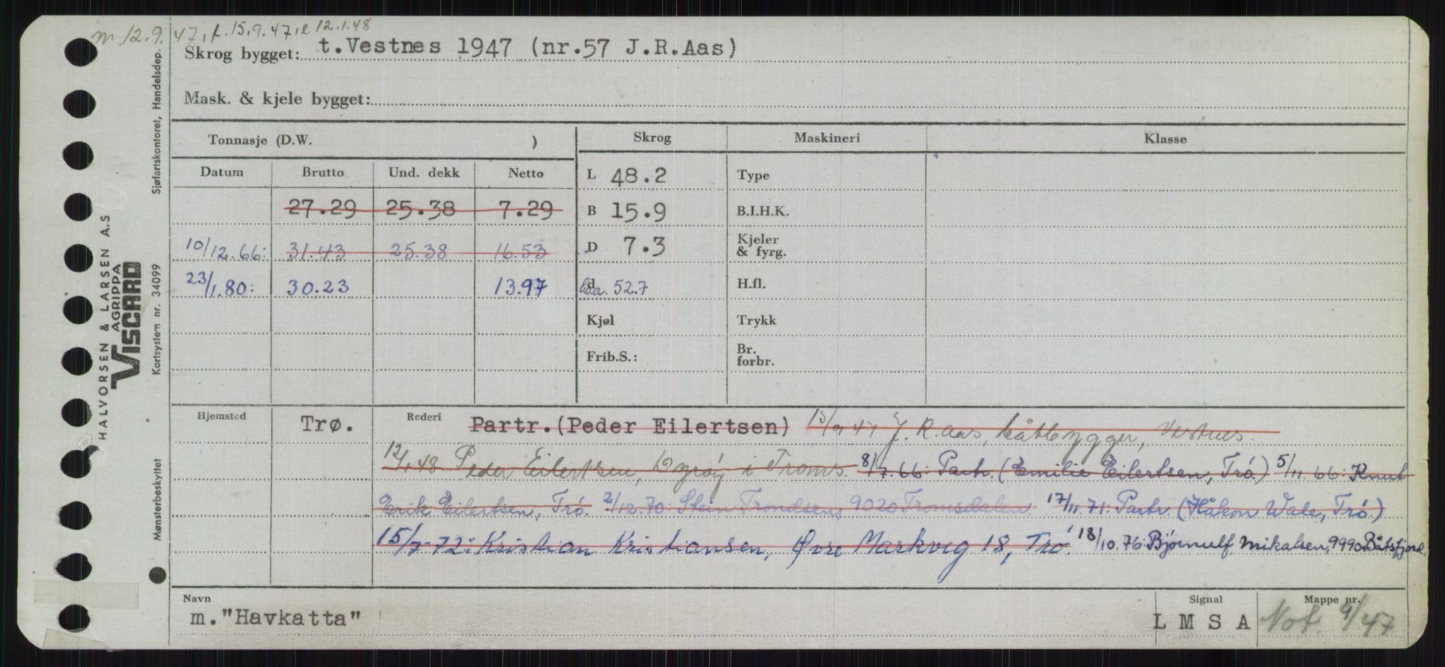 Sjøfartsdirektoratet med forløpere, Skipsmålingen, AV/RA-S-1627/H/Ha/L0002/0002: Fartøy, Eik-Hill / Fartøy, G-Hill, p. 649