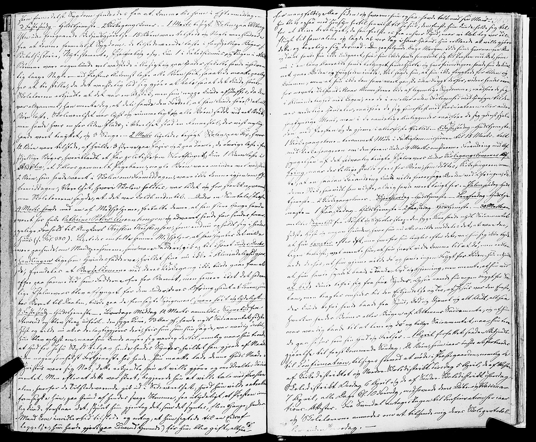 Skiptvet prestekontor Kirkebøker, AV/SAO-A-20009/F/Fa/L0006: Parish register (official) no. 6, 1839-1860, p. 383