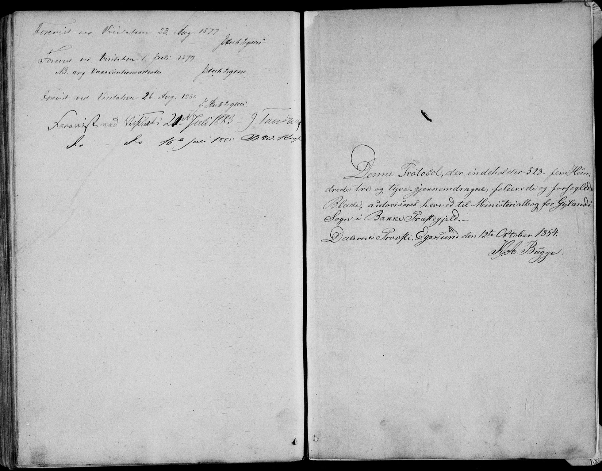 Bakke sokneprestkontor, SAK/1111-0002/F/Fa/Fab/L0002: Parish register (official) no. A 2, 1855-1884