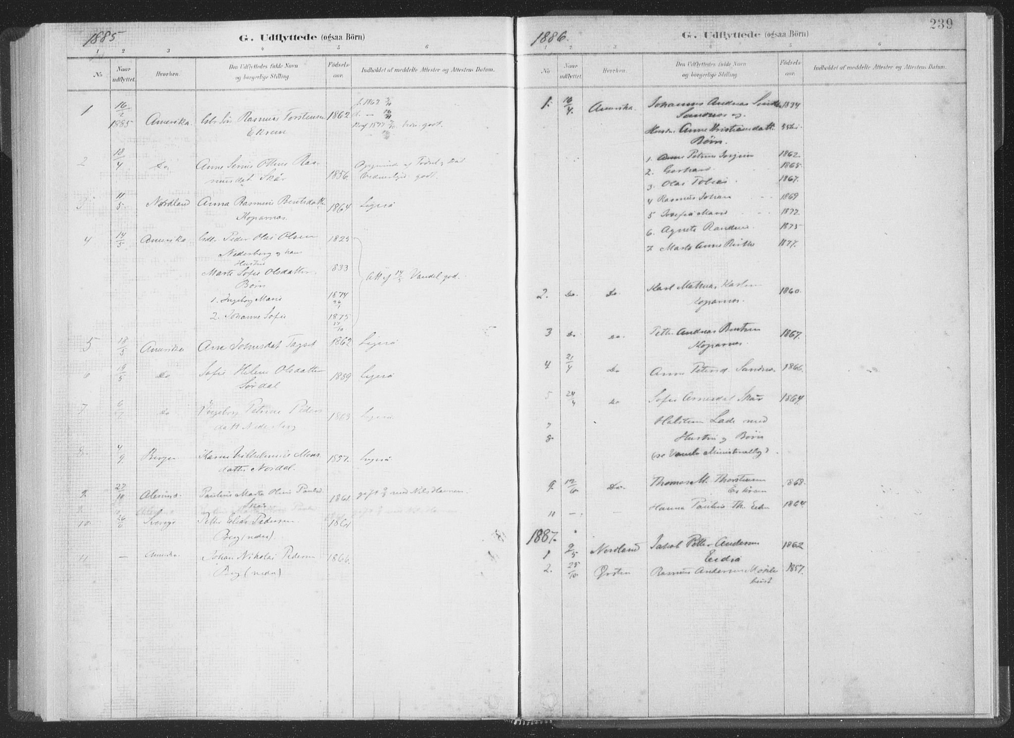 Ministerialprotokoller, klokkerbøker og fødselsregistre - Møre og Romsdal, AV/SAT-A-1454/502/L0025: Parish register (official) no. 502A03, 1885-1909, p. 239