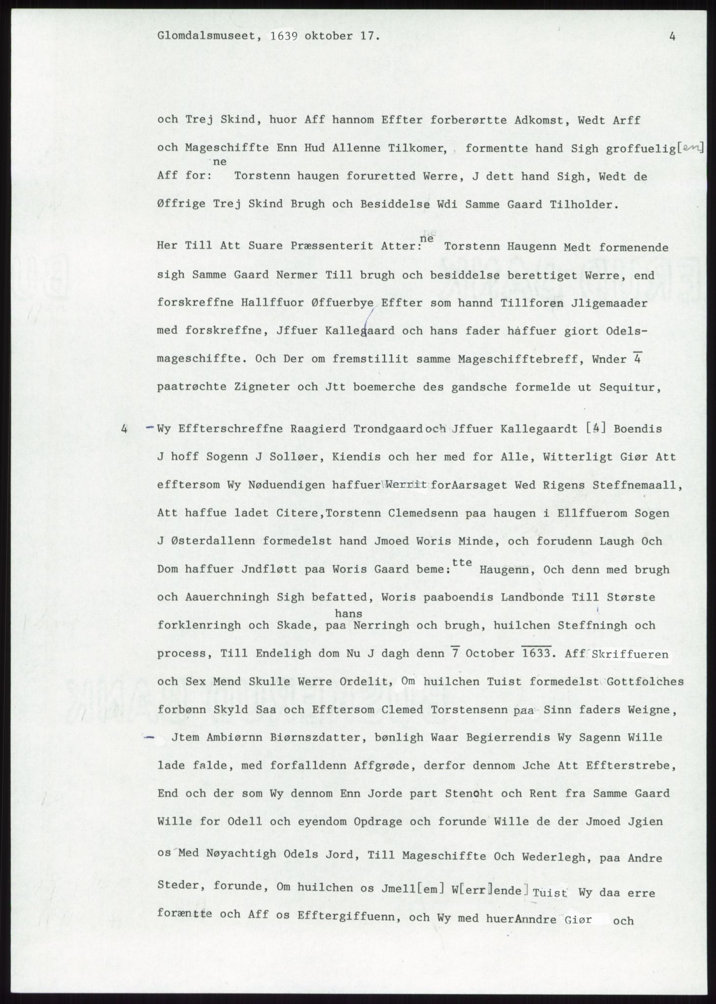 Samlinger til kildeutgivelse, Diplomavskriftsamlingen, AV/RA-EA-4053/H/Ha, p. 1433