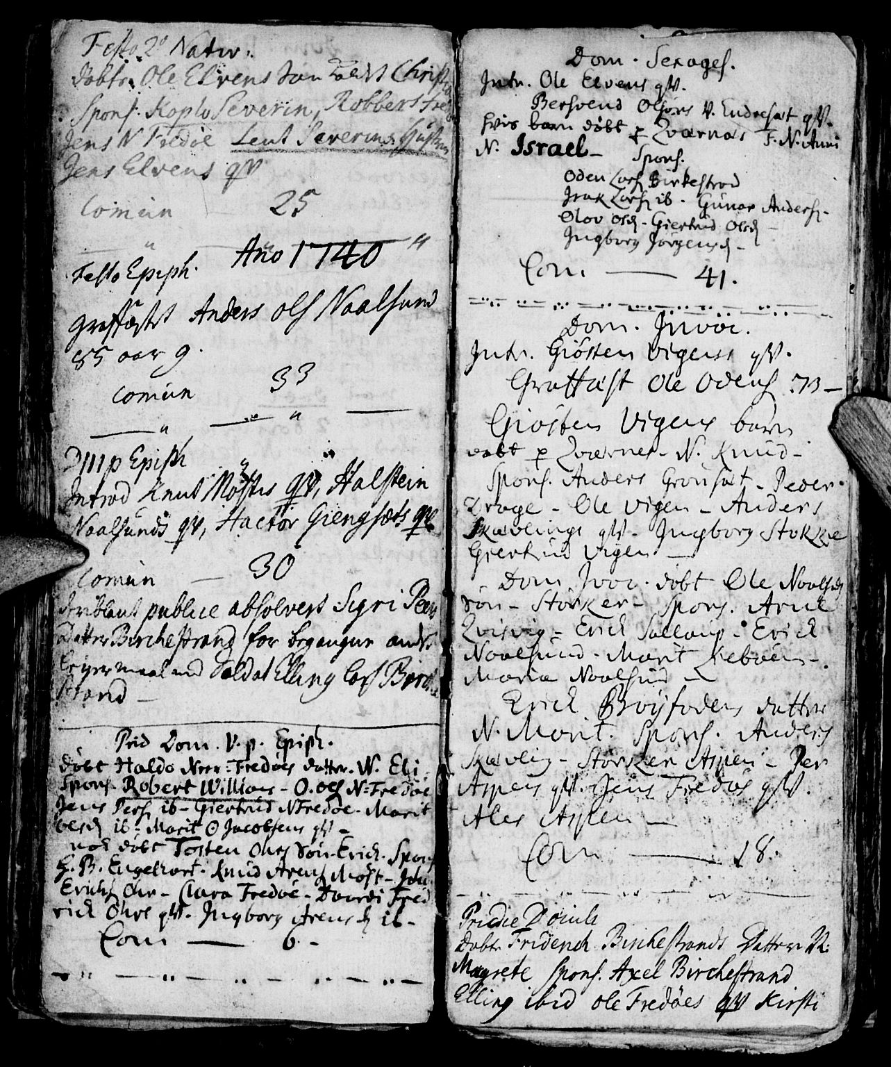 Ministerialprotokoller, klokkerbøker og fødselsregistre - Møre og Romsdal, AV/SAT-A-1454/573/L0871: Parish register (official) no. 573A01, 1732-1754