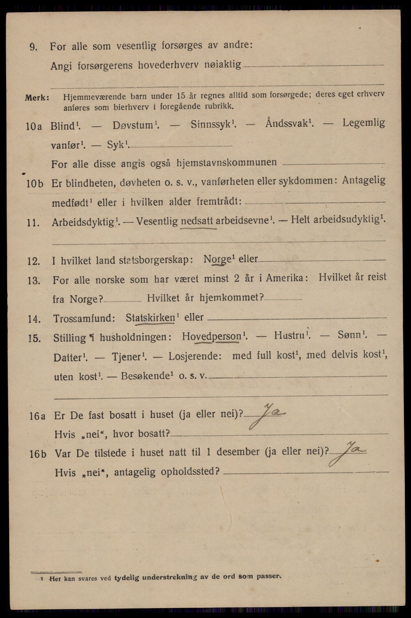 SAST, 1920 census for Haugesund, 1920, p. 15246