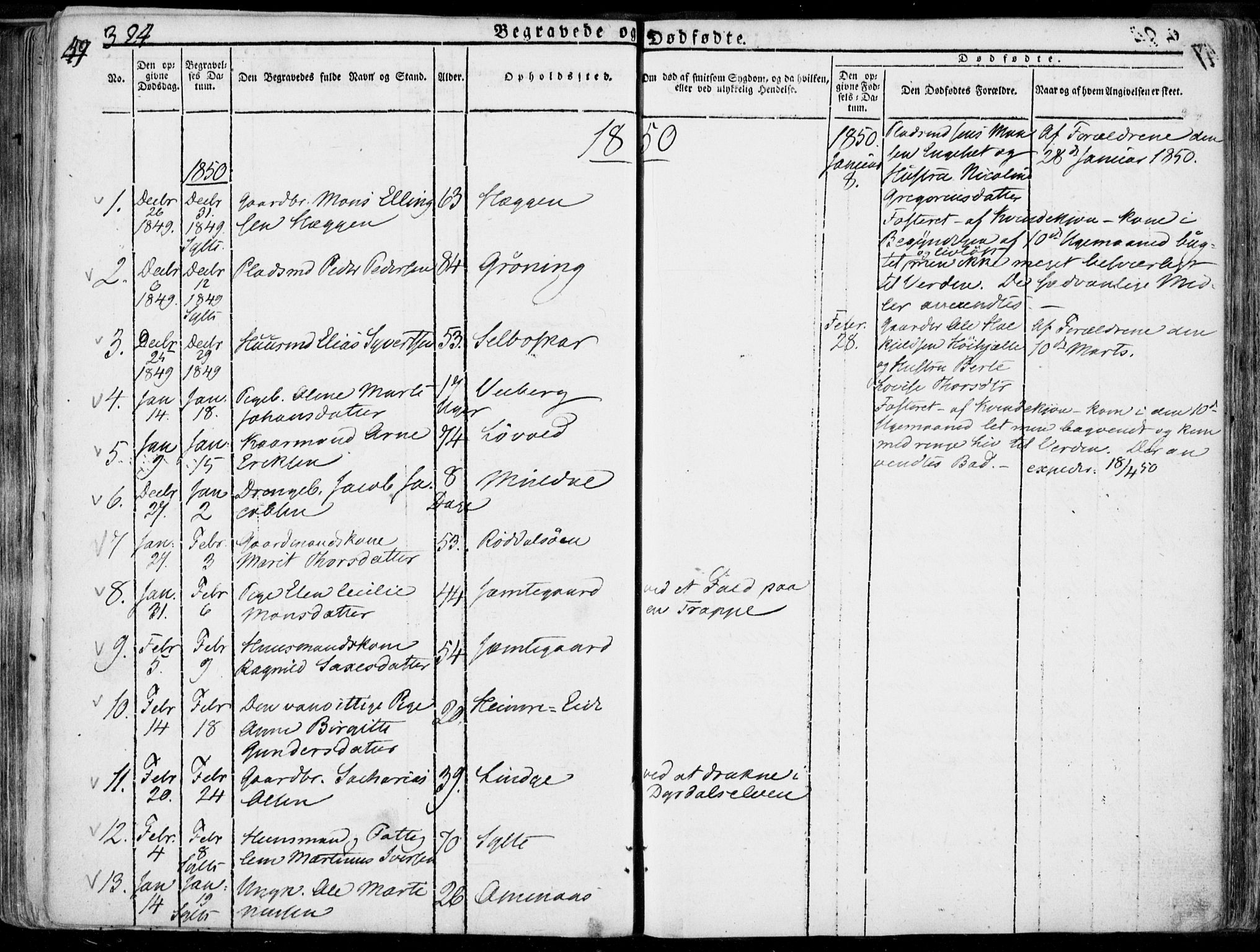 Ministerialprotokoller, klokkerbøker og fødselsregistre - Møre og Romsdal, SAT/A-1454/519/L0248: Parish register (official) no. 519A07, 1829-1860, p. 324