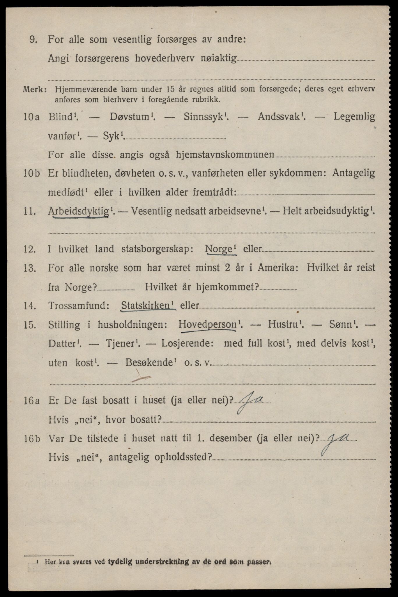 SAST, 1920 census for Hetland, 1920, p. 22808