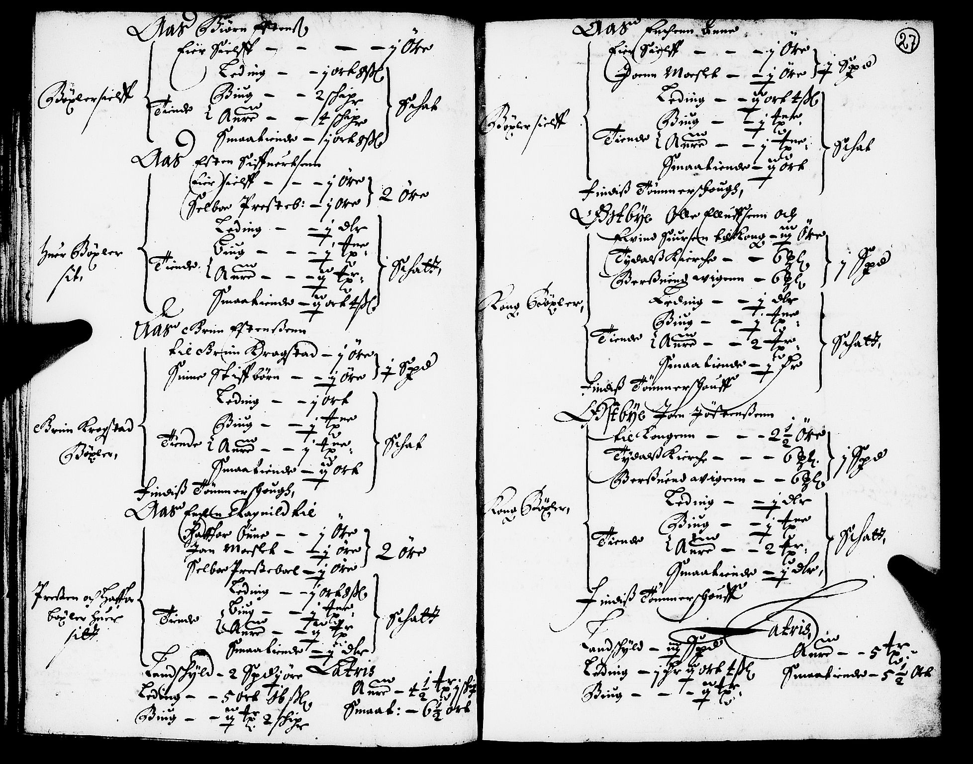 Rentekammeret inntil 1814, Realistisk ordnet avdeling, AV/RA-EA-4070/N/Nb/Nba/L0053: Selbu fogderi, 1668, p. 26b-27a