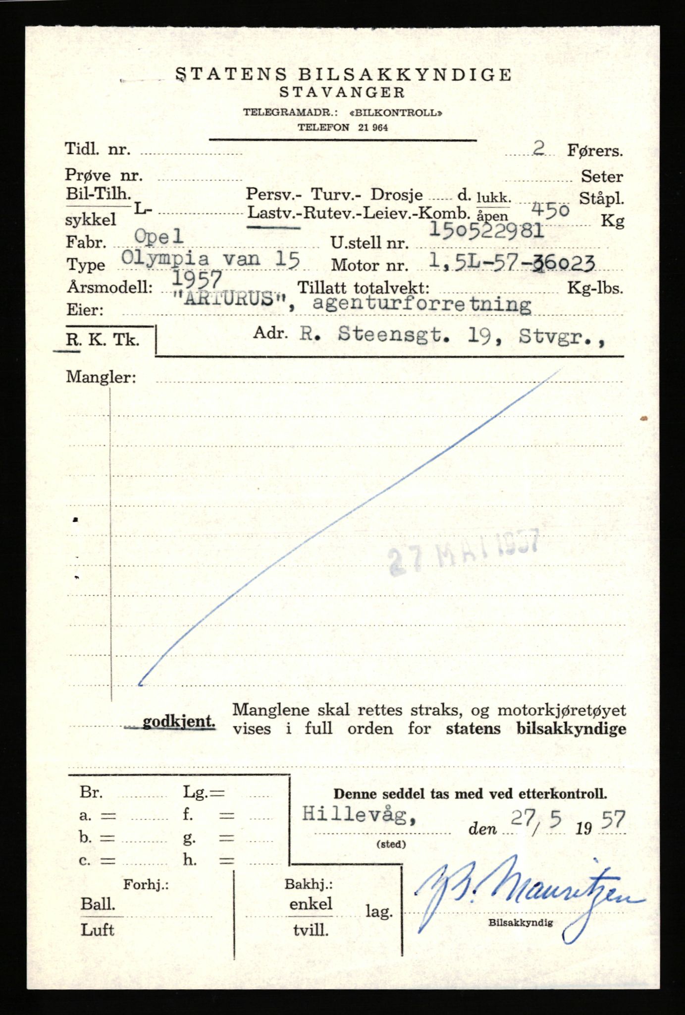 Stavanger trafikkstasjon, SAST/A-101942/0/F/L0078: L-503000 - L-602908, 1930-1971, p. 455