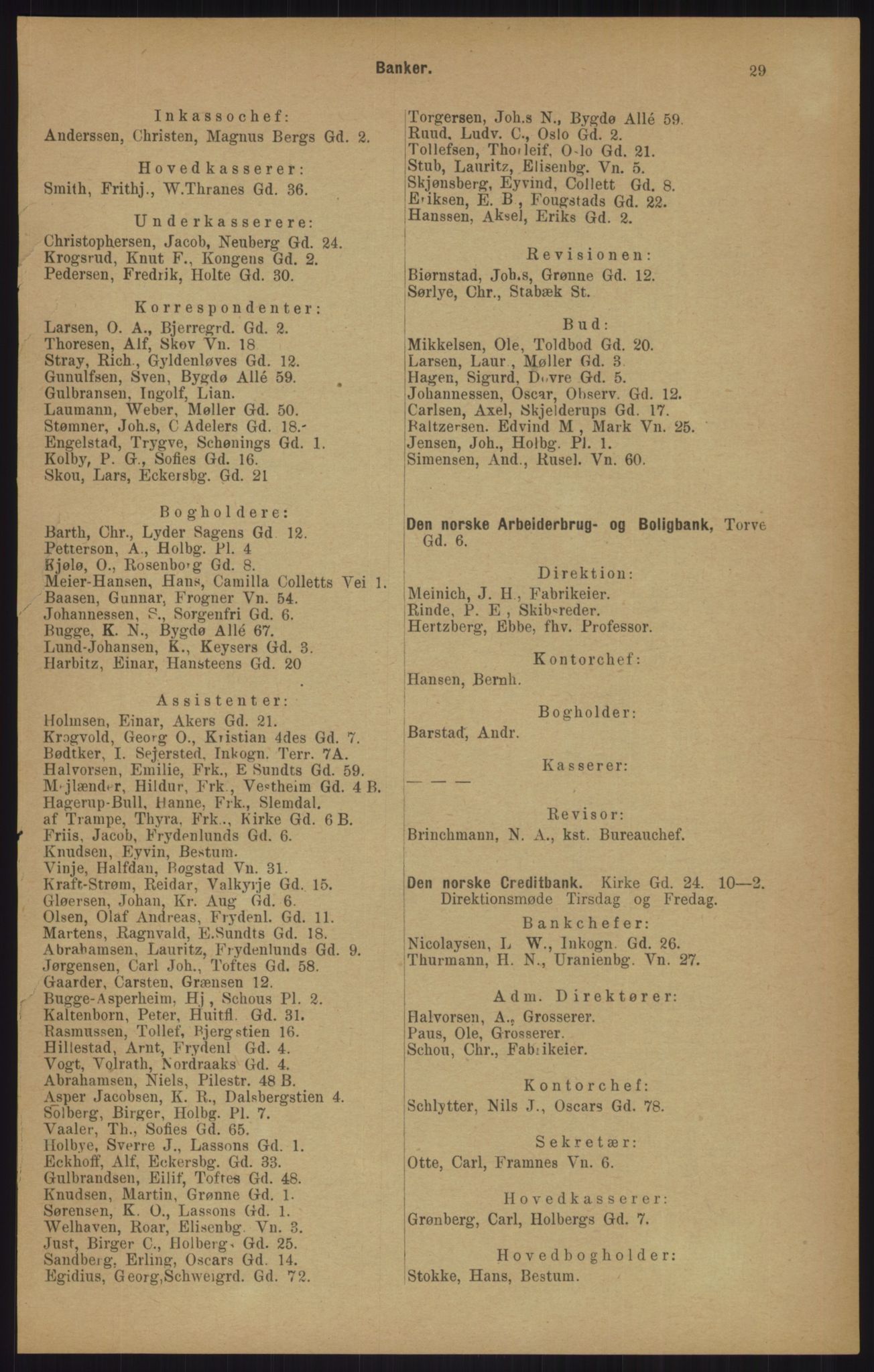 Kristiania/Oslo adressebok, PUBL/-, 1905, p. 29