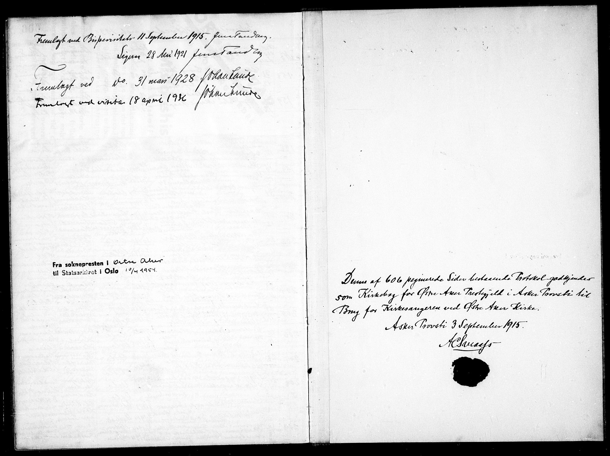 Østre Aker prestekontor Kirkebøker, AV/SAO-A-10840/G/Ga/L0004: Parish register (copy) no. I 4, 1914-1936