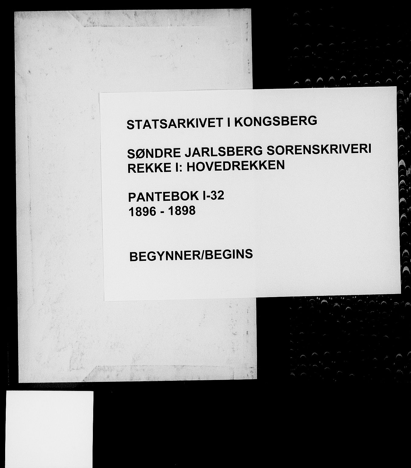 Søndre Jarlsberg sorenskriveri, SAKO/A-129/G/Ga/Gaa/L0032: Mortgage book no. I 32, 1896-1898