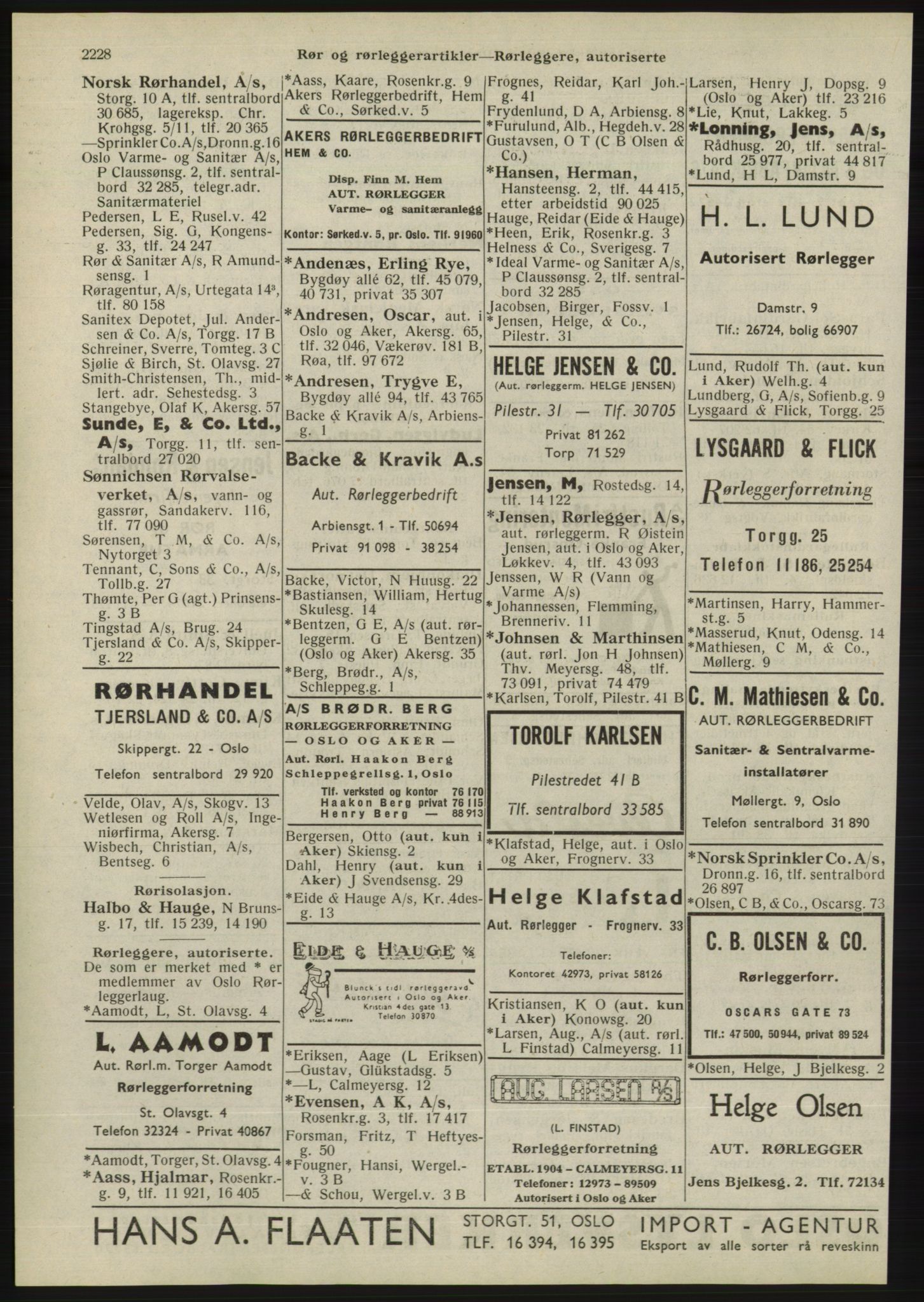 Kristiania/Oslo adressebok, PUBL/-, 1945, p. 2144