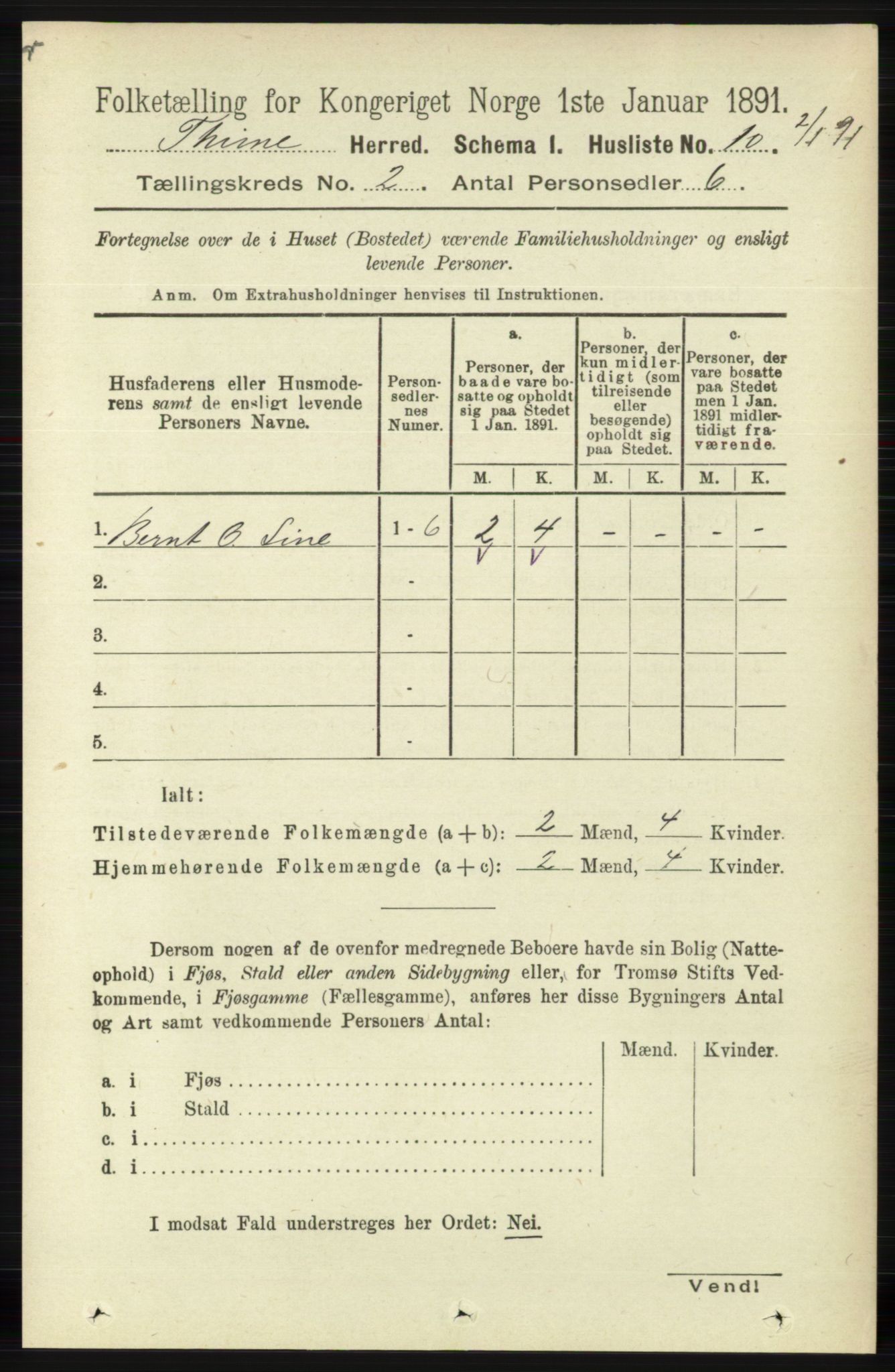 RA, 1891 census for 1121 Time, 1891, p. 629