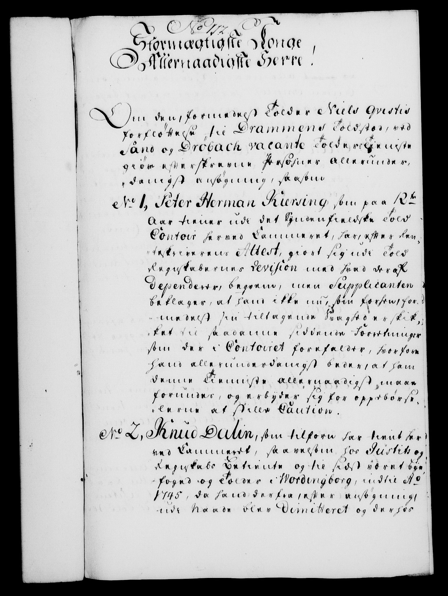 Rentekammeret, Kammerkanselliet, AV/RA-EA-3111/G/Gf/Gfa/L0031: Norsk relasjons- og resolusjonsprotokoll (merket RK 52.31), 1749, p. 556