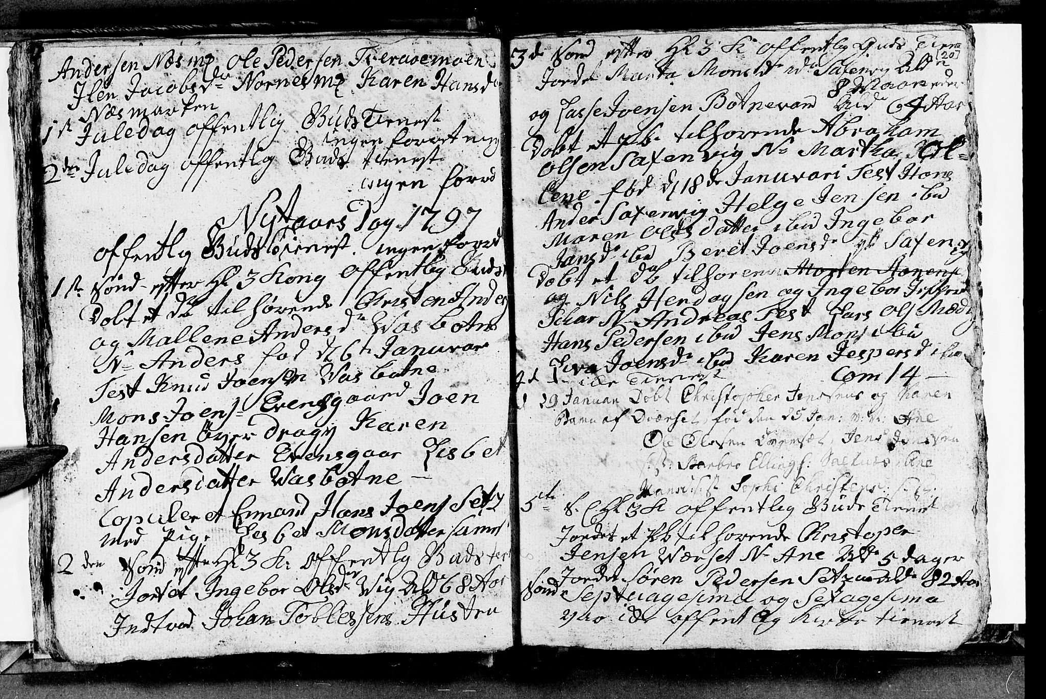 Ministerialprotokoller, klokkerbøker og fødselsregistre - Nordland, SAT/A-1459/847/L0674: Parish register (copy) no. 847C02, 1793-1807, p. 20