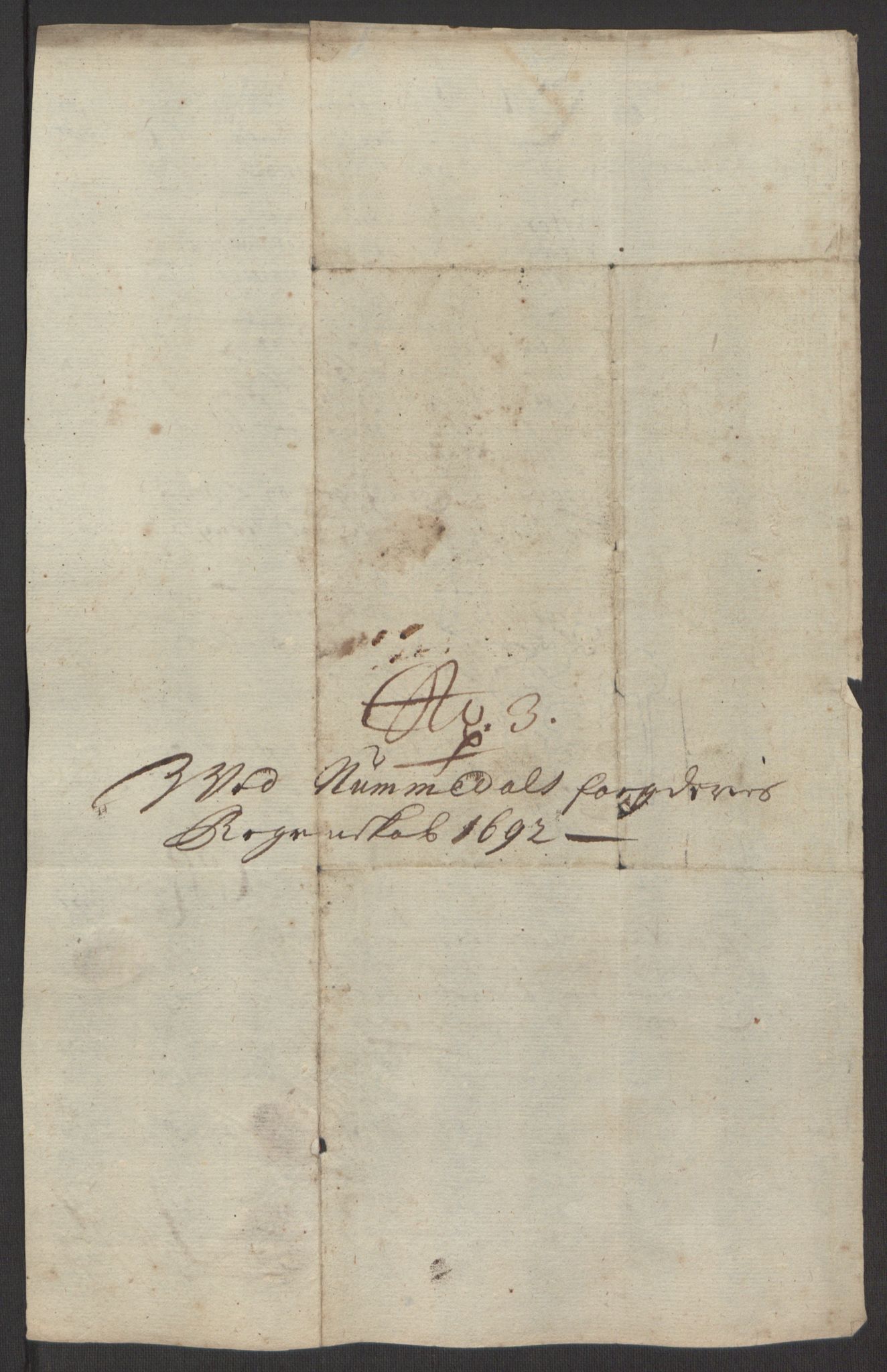 Rentekammeret inntil 1814, Reviderte regnskaper, Fogderegnskap, RA/EA-4092/R64/L4424: Fogderegnskap Namdal, 1692-1695, p. 62