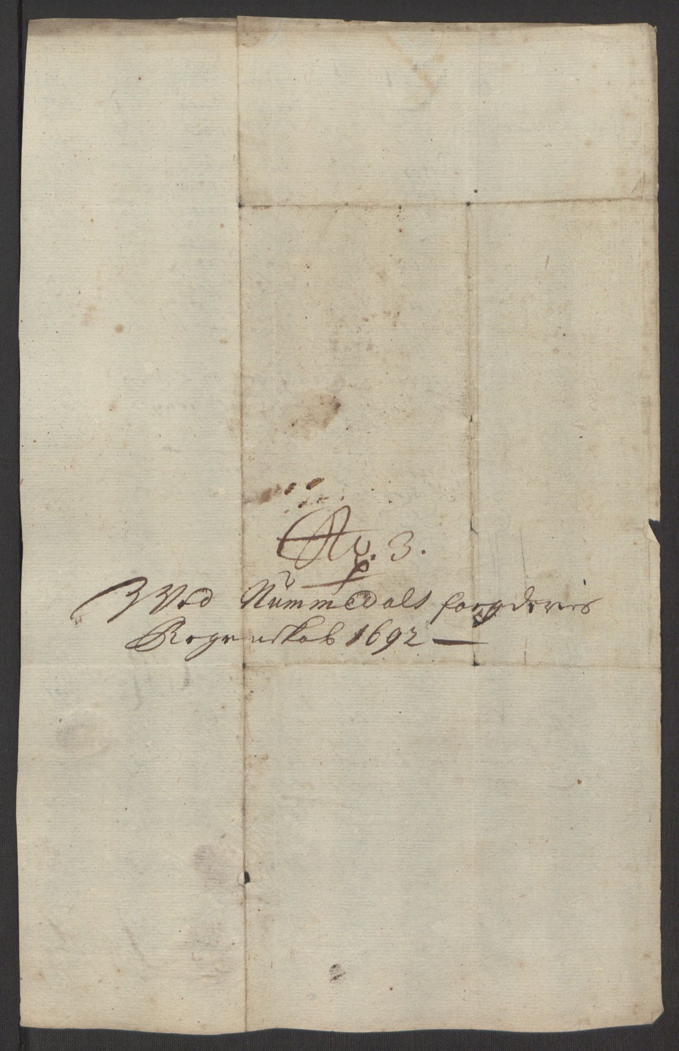 Rentekammeret inntil 1814, Reviderte regnskaper, Fogderegnskap, AV/RA-EA-4092/R64/L4424: Fogderegnskap Namdal, 1692-1695, p. 62