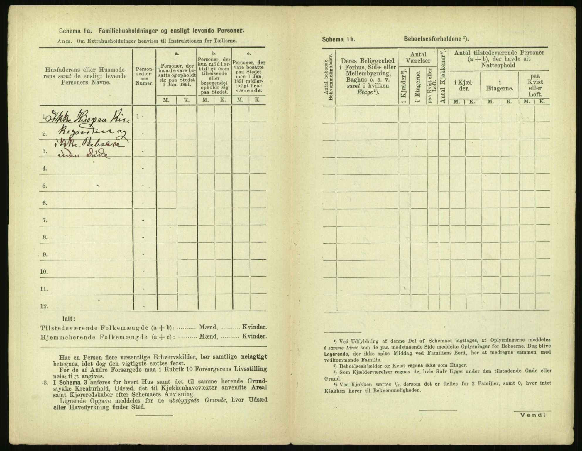 RA, 1891 census for 0301 Kristiania, 1891, p. 120911