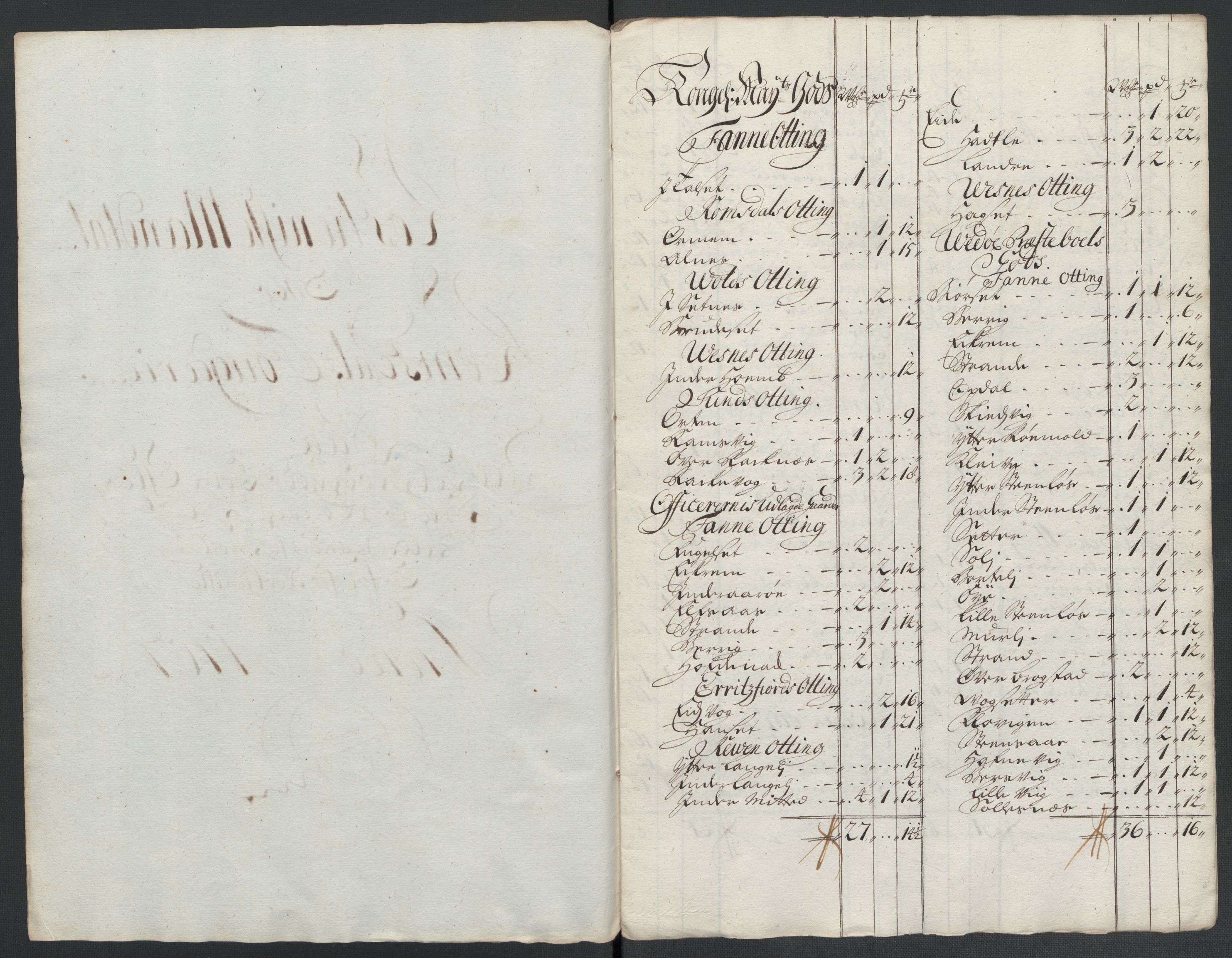 Rentekammeret inntil 1814, Reviderte regnskaper, Fogderegnskap, RA/EA-4092/R55/L3658: Fogderegnskap Romsdal, 1707-1708, p. 141
