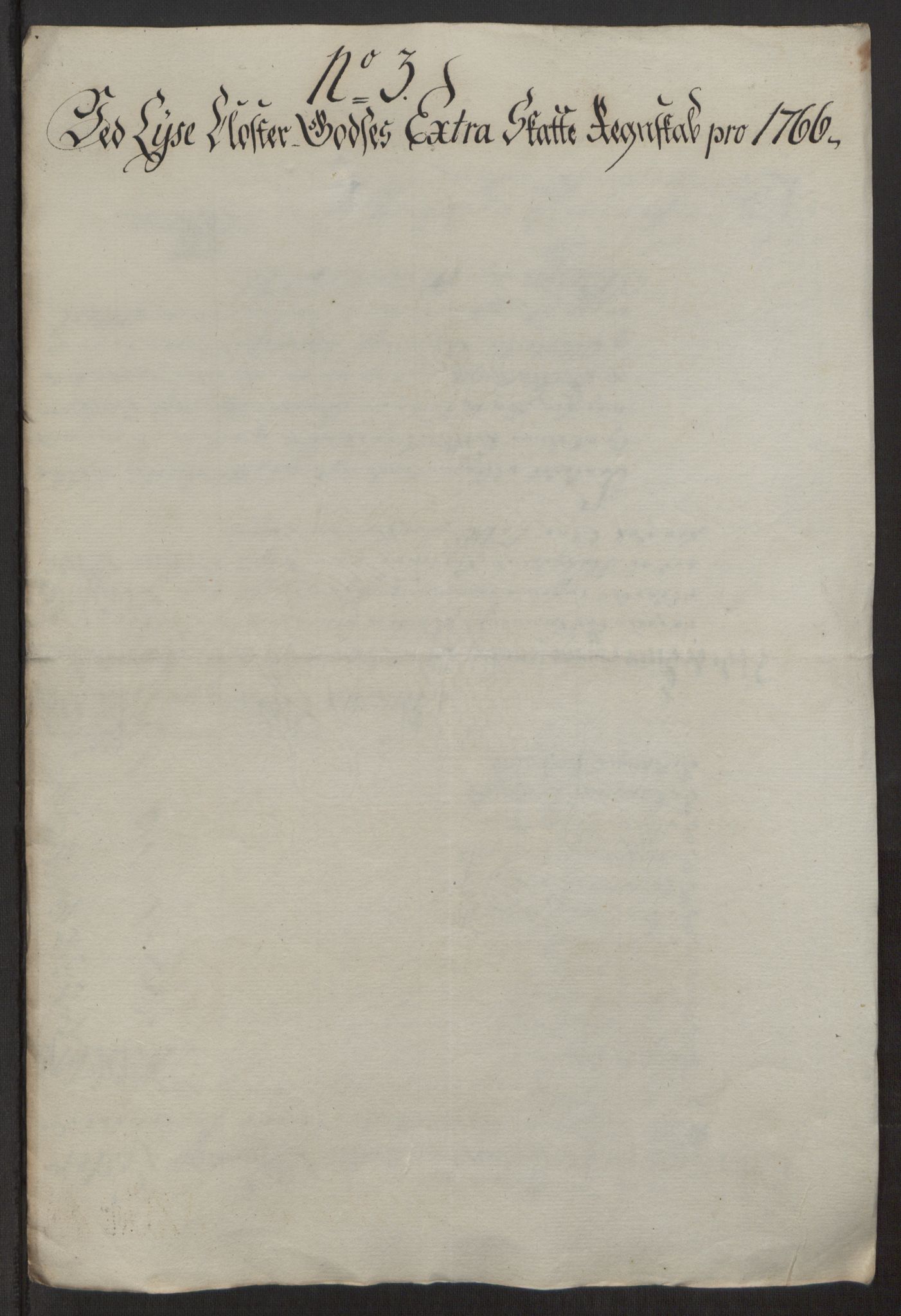 Rentekammeret inntil 1814, Reviderte regnskaper, Fogderegnskap, AV/RA-EA-4092/R50/L3180: Ekstraskatten Lyse kloster, 1762-1783, p. 164