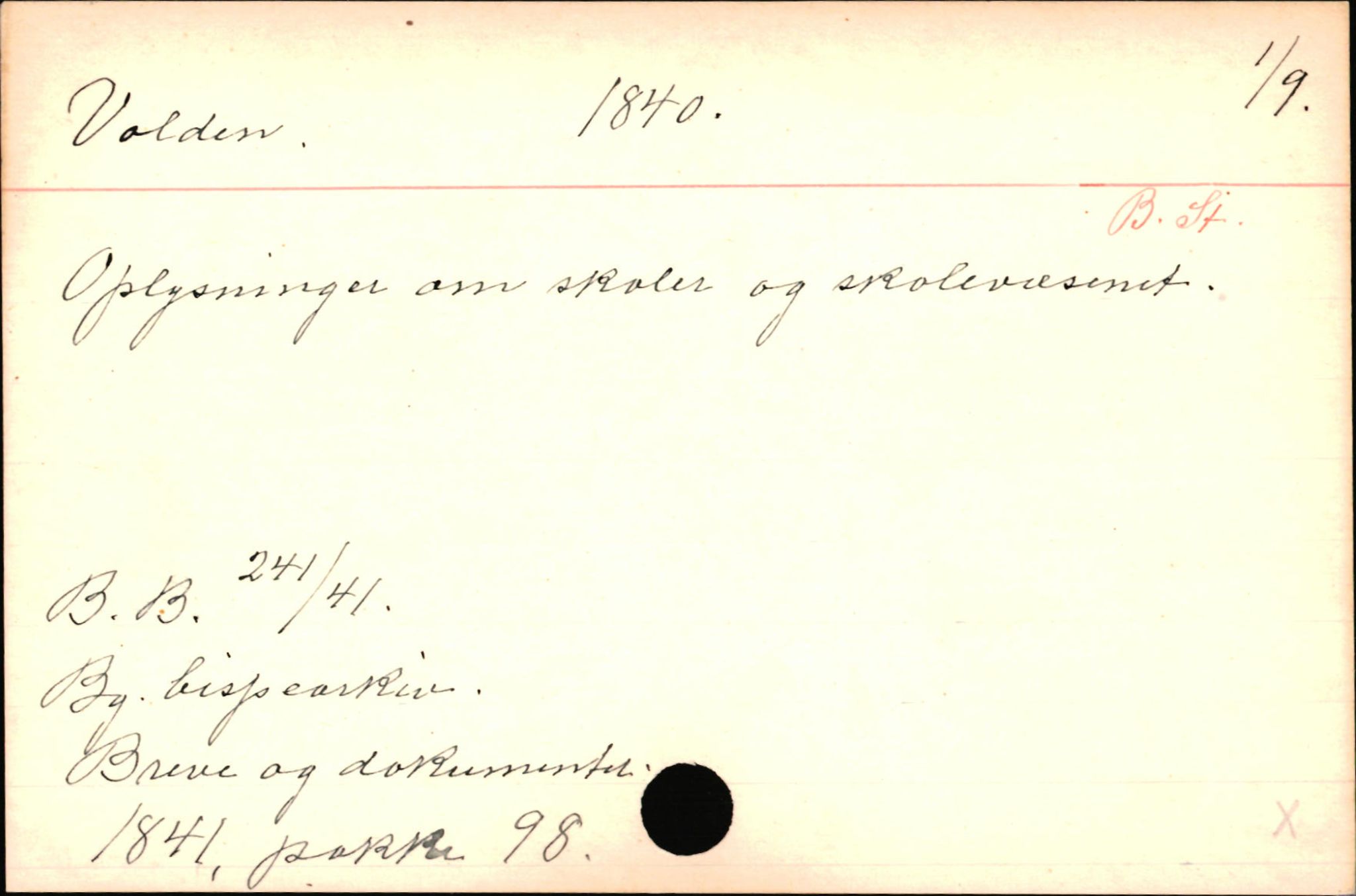 Haugen, Johannes - lærer, AV/SAB-SAB/PA-0036/01/L0001: Om klokkere og lærere, 1521-1904, p. 10748