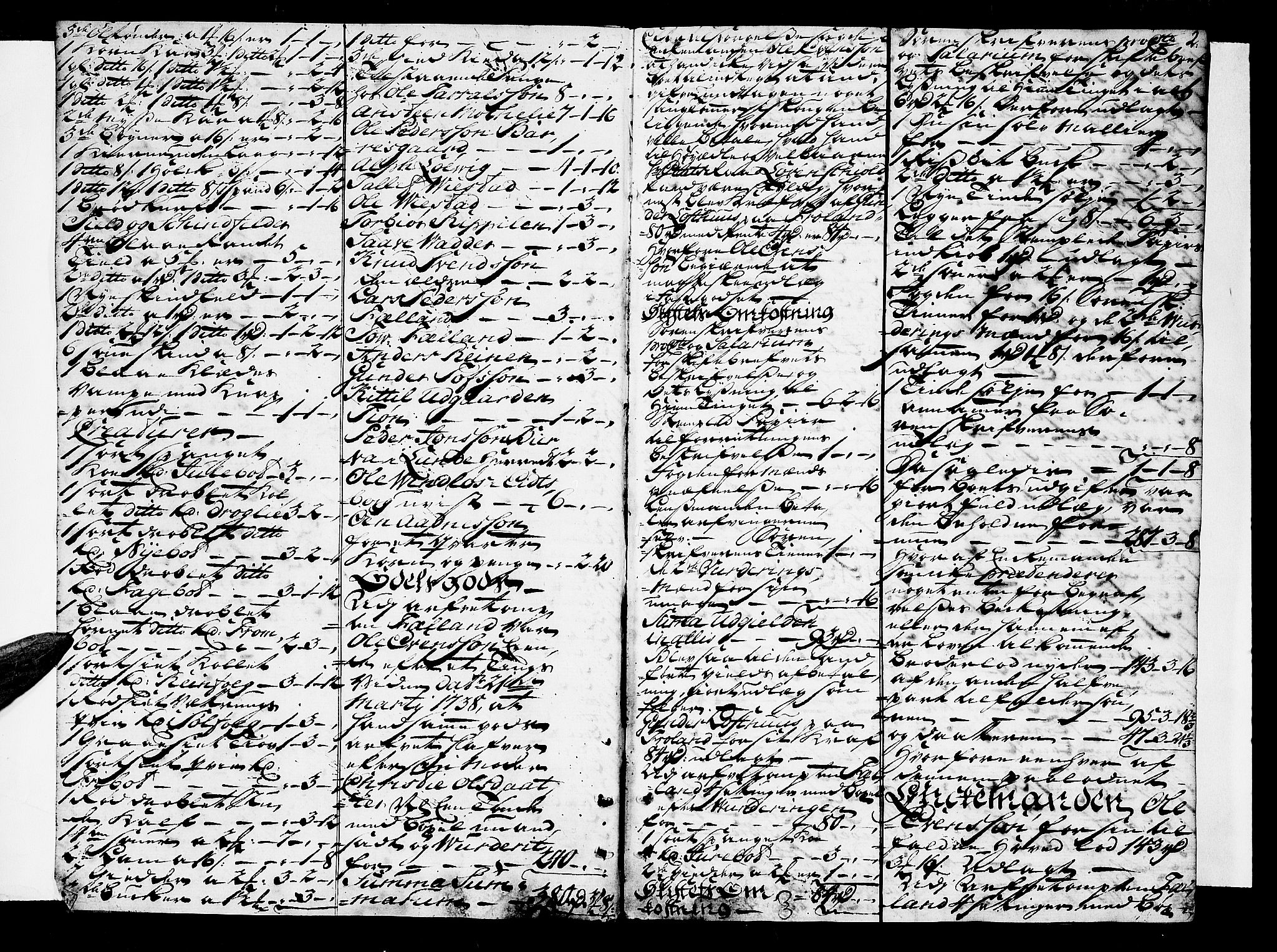 Vest-Telemark sorenskriveri, SAKO/A-134/H/Ha/Haa/L0006: Skifteprotokoll, 1740-1743, p. 1b-2a
