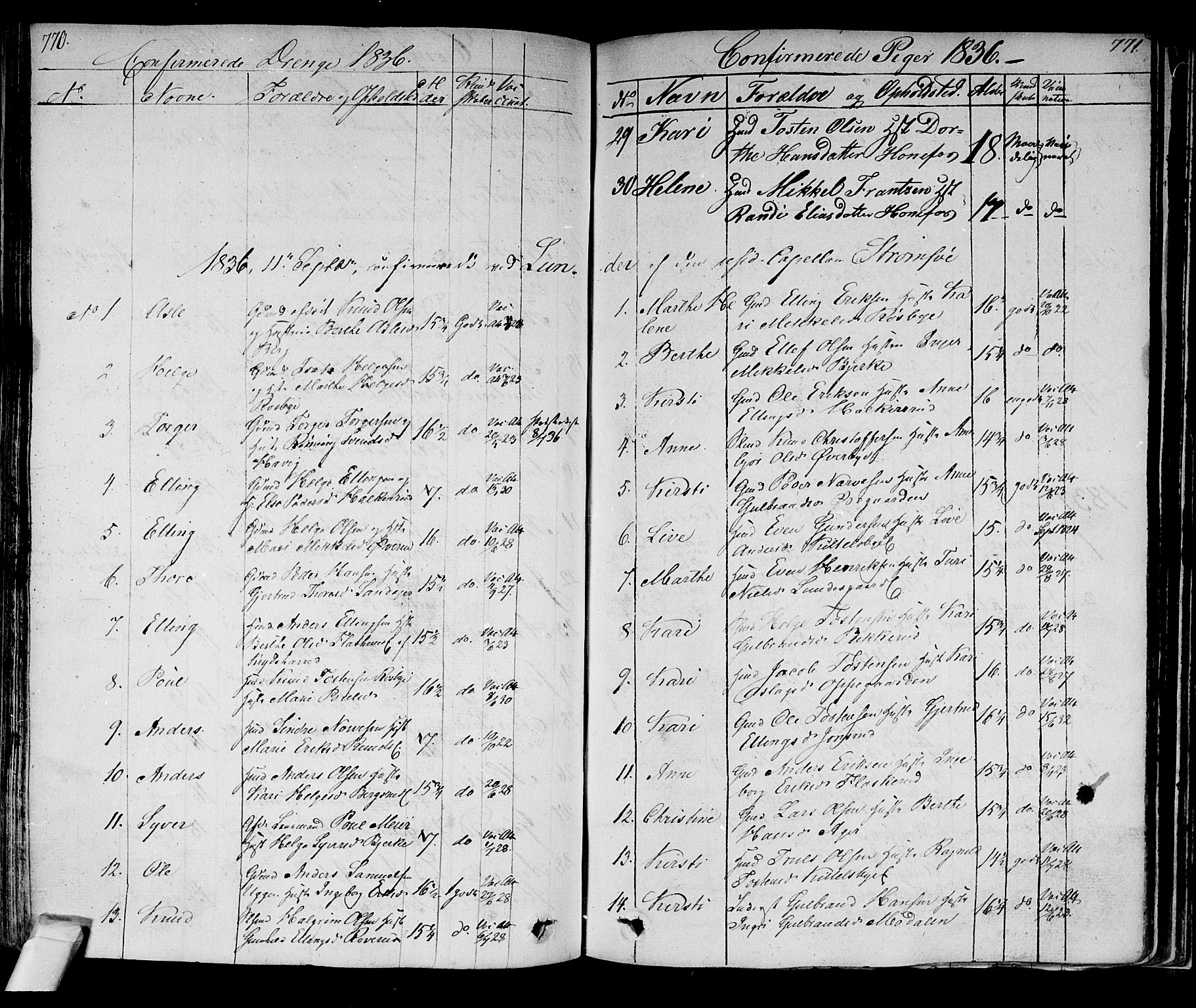 Norderhov kirkebøker, SAKO/A-237/F/Fa/L0009: Parish register (official) no. 9, 1819-1837, p. 770-771