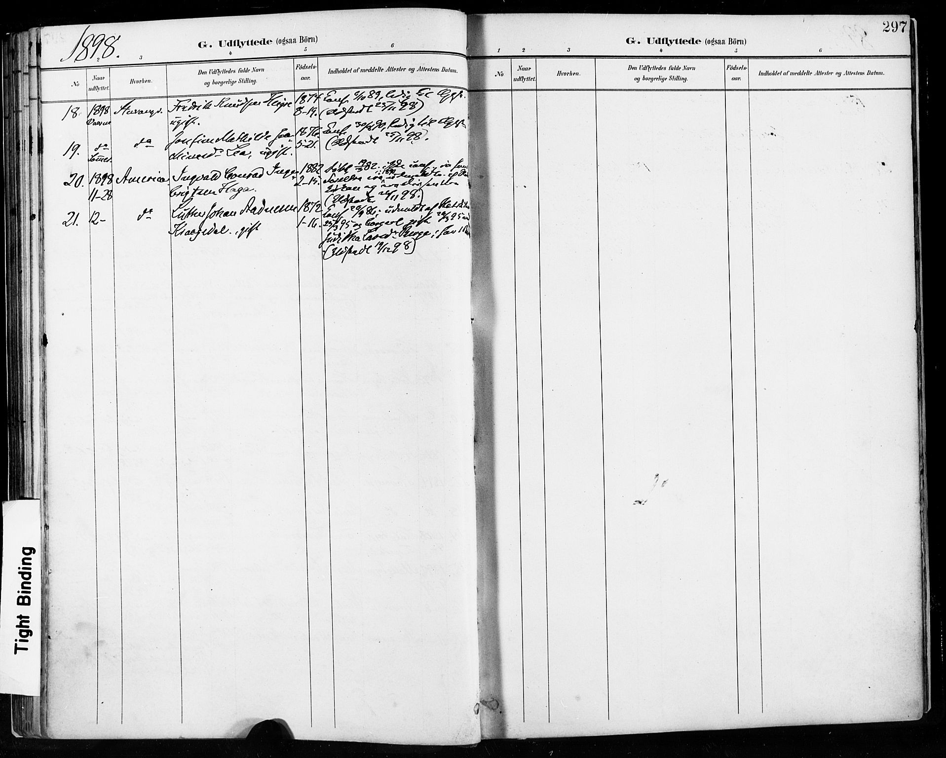 Høyland sokneprestkontor, SAST/A-101799/001/30BA/L0013: Parish register (official) no. A 13.2, 1889-1898, p. 297
