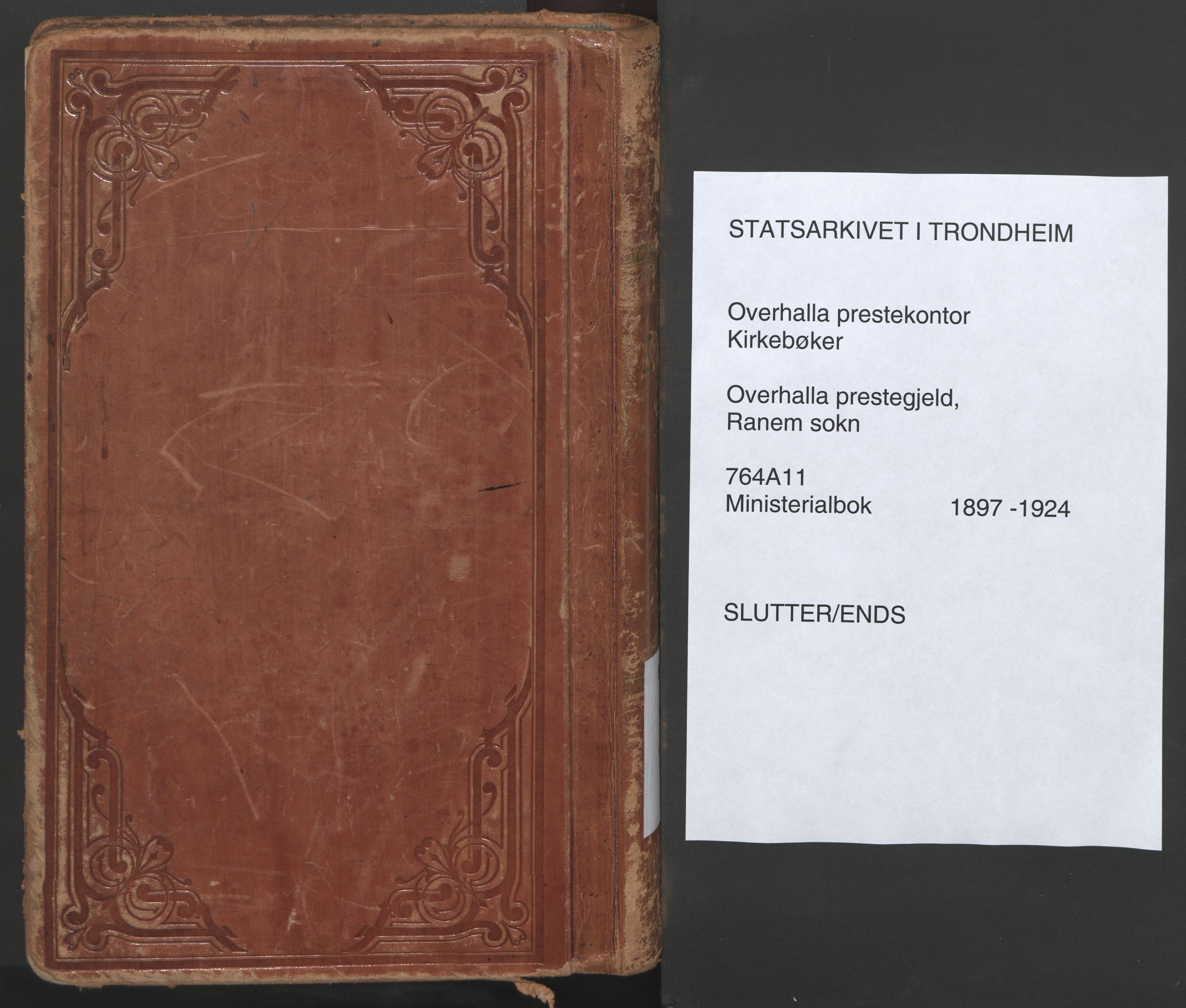 Ministerialprotokoller, klokkerbøker og fødselsregistre - Nord-Trøndelag, SAT/A-1458/764/L0556: Parish register (official) no. 764A11, 1897-1924