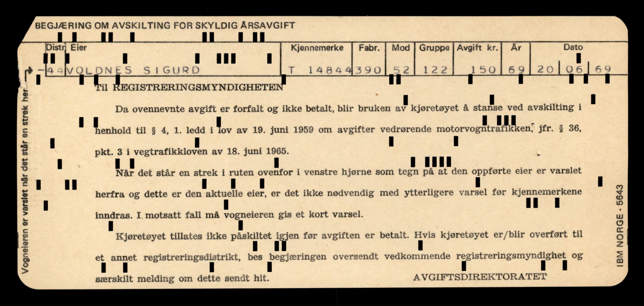 Møre og Romsdal vegkontor - Ålesund trafikkstasjon, AV/SAT-A-4099/F/Fe/L0048: Registreringskort for kjøretøy T 14721 - T 14863, 1927-1998, p. 2823