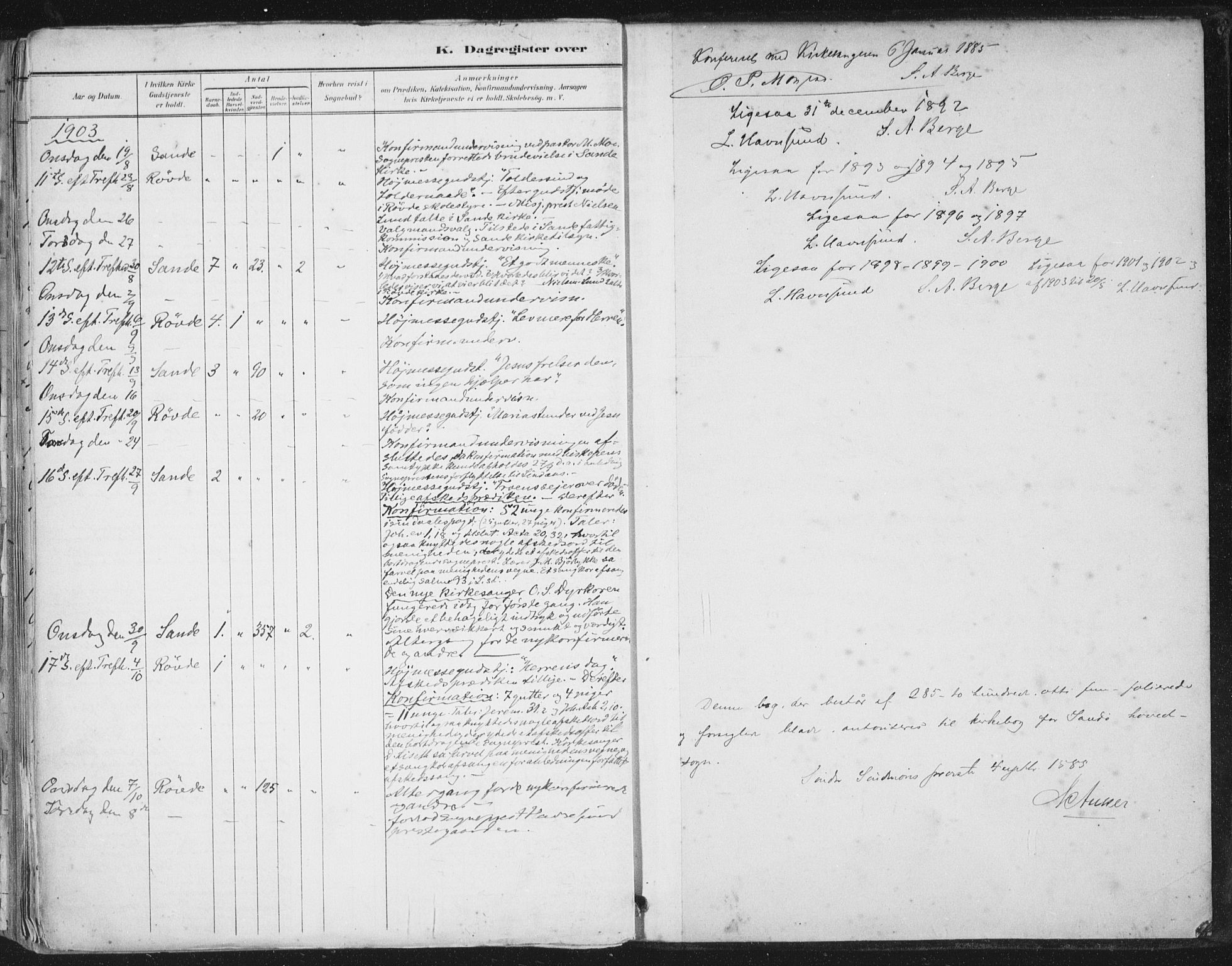 Ministerialprotokoller, klokkerbøker og fødselsregistre - Møre og Romsdal, AV/SAT-A-1454/503/L0037: Parish register (official) no. 503A05, 1884-1900, p. 306