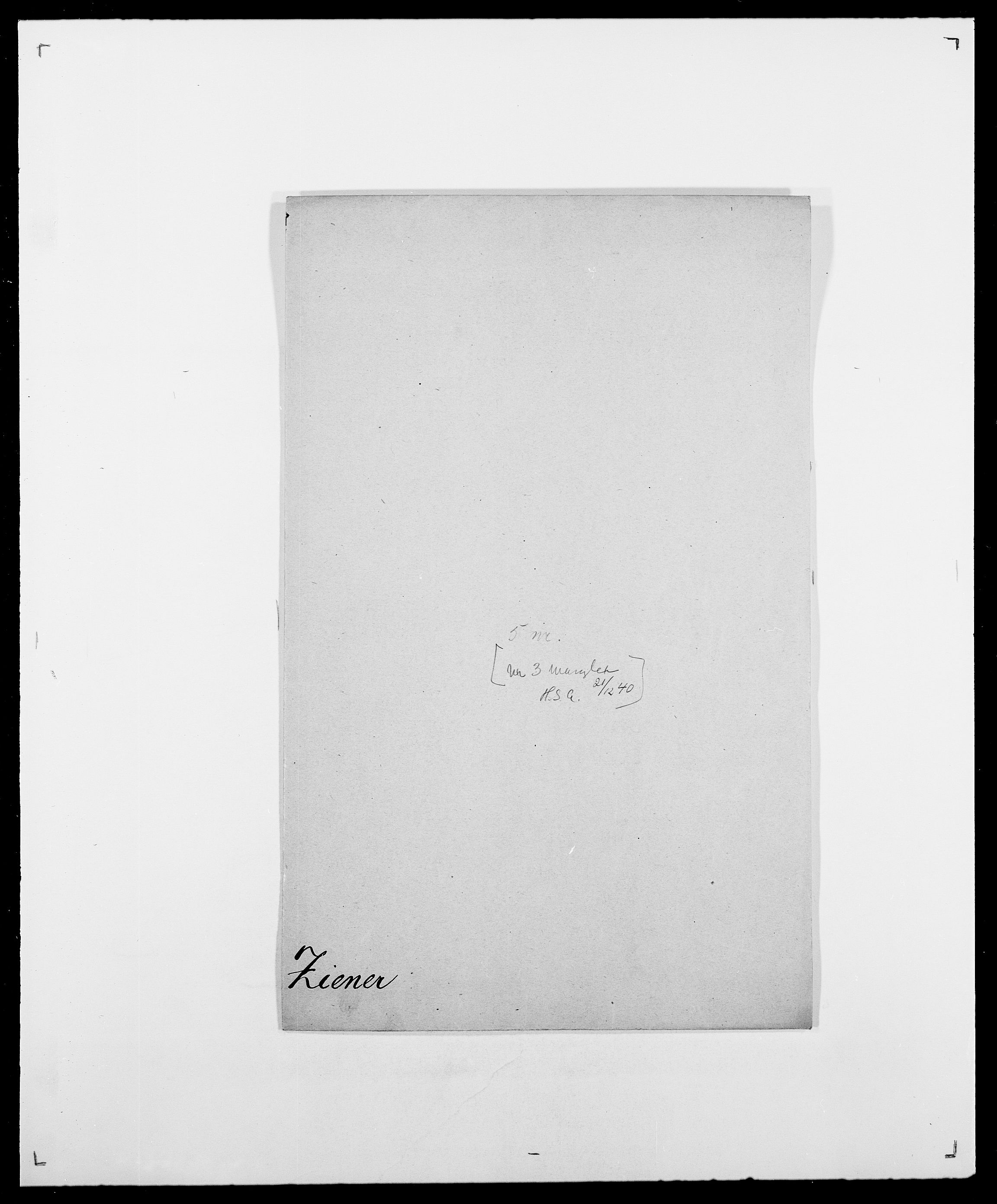 Delgobe, Charles Antoine - samling, SAO/PAO-0038/D/Da/L0043: Wulfsberg - v. Zanten, p. 149