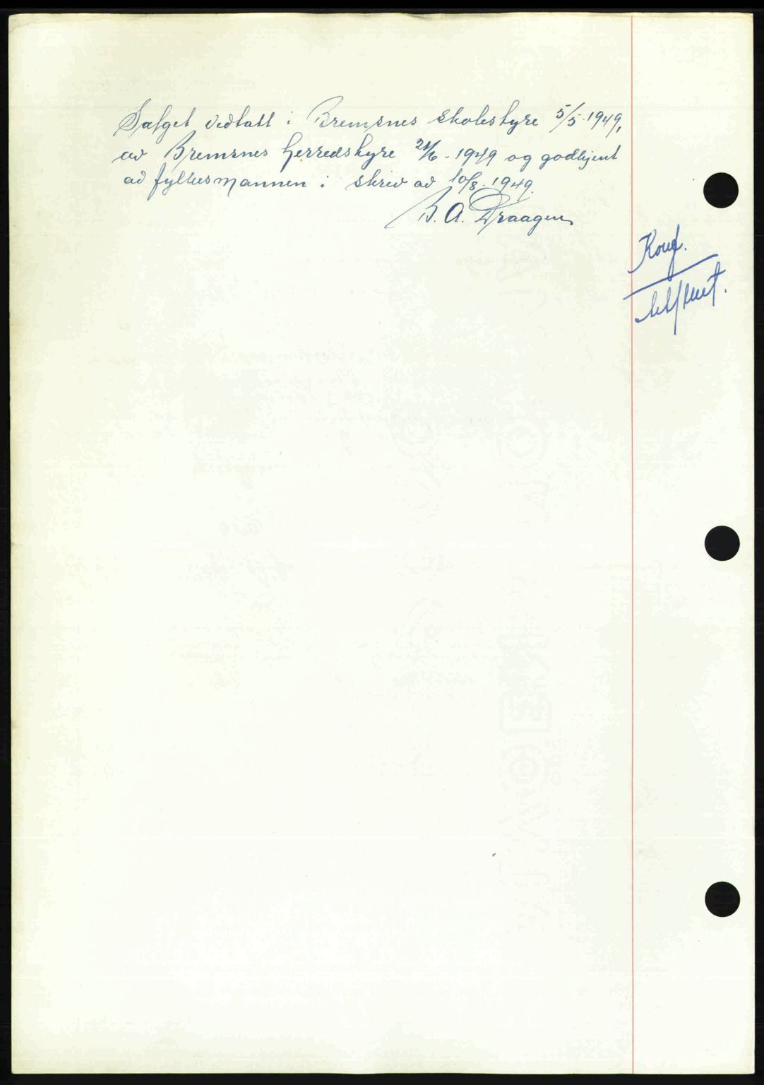 Nordmøre sorenskriveri, AV/SAT-A-4132/1/2/2Ca: Mortgage book no. A114, 1950-1950, Diary no: : 901/1950