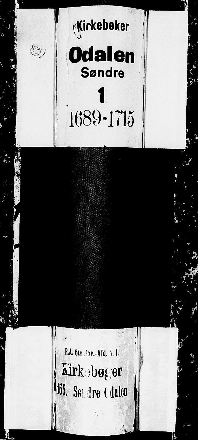 Strøm-Odalen prestekontor, SAH/PREST-028/H/Ha/Haa/L0001: Parish register (official) no. 1, 1689-1715