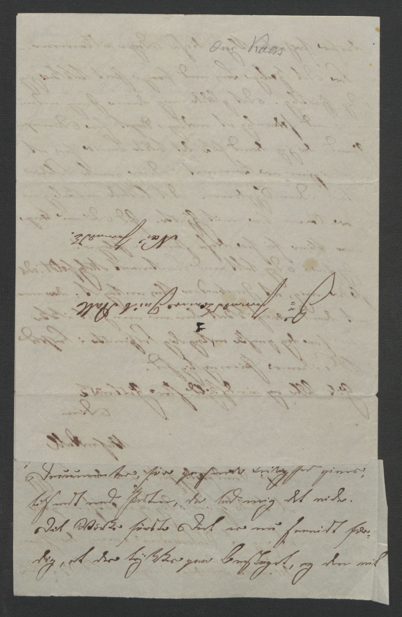 Faye, Andreas, AV/RA-PA-0015/F/Fh/L0026/0001: -- / Smaa-bidrag til Norges historie i det 19de aarhundrede. Særlig brev til J. Aall 1808-1810 og 1815. Endel pakker in folio, p. 135