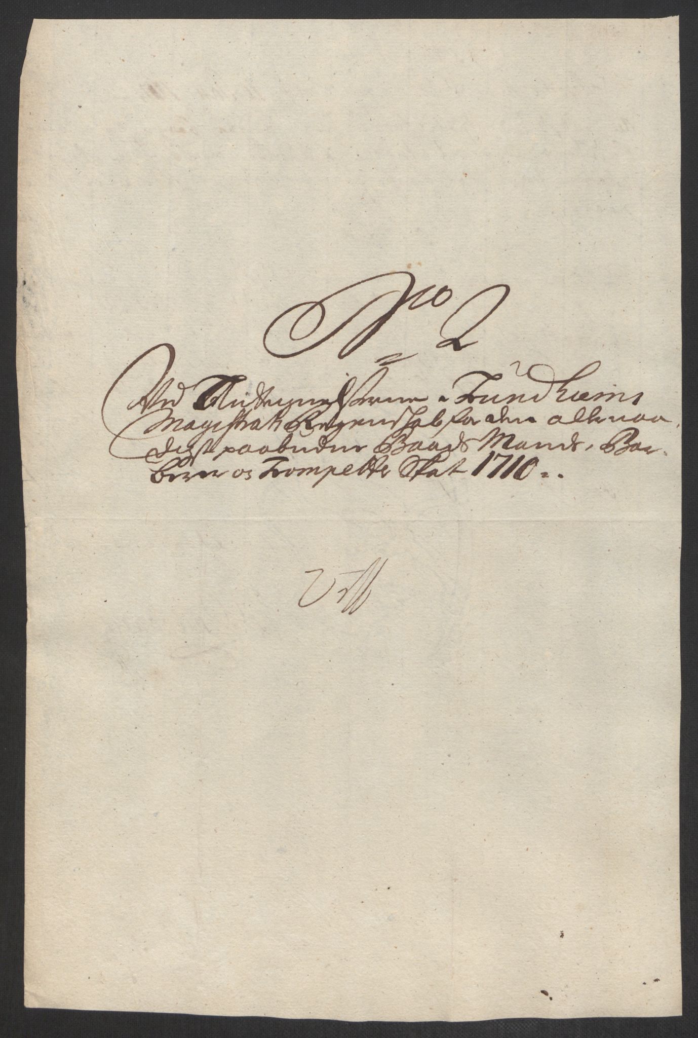 Rentekammeret inntil 1814, Reviderte regnskaper, Byregnskaper, RA/EA-4066/R/Rs/L0507: [S3] Kontribusjonsregnskap, 1699-1711, p. 423