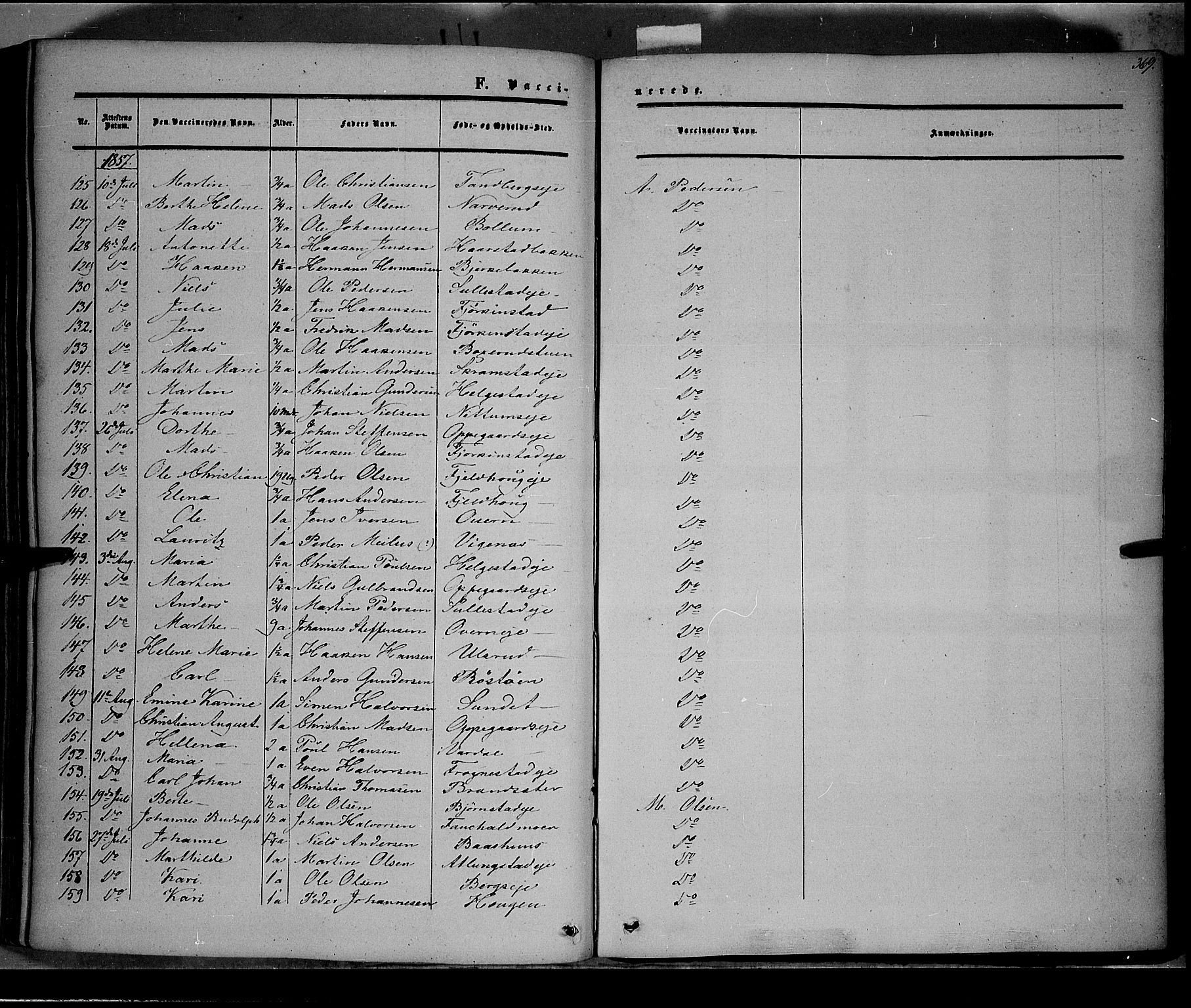 Østre Toten prestekontor, AV/SAH-PREST-104/H/Ha/Haa/L0004: Parish register (official) no. 4, 1857-1865, p. 369